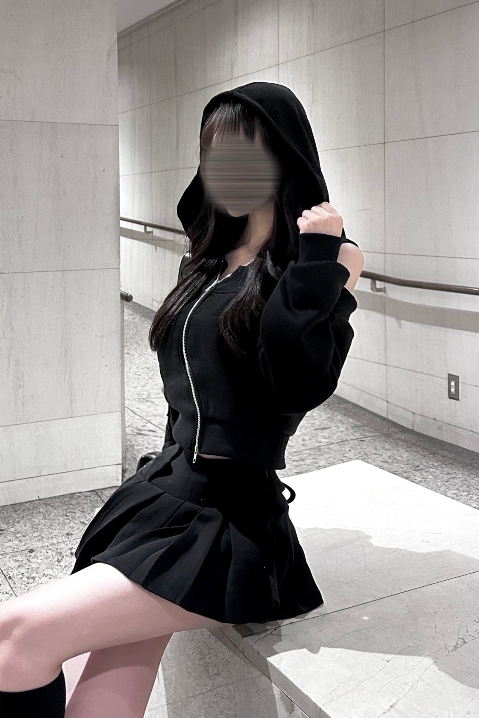 ダブルジップフードトップス KR14120