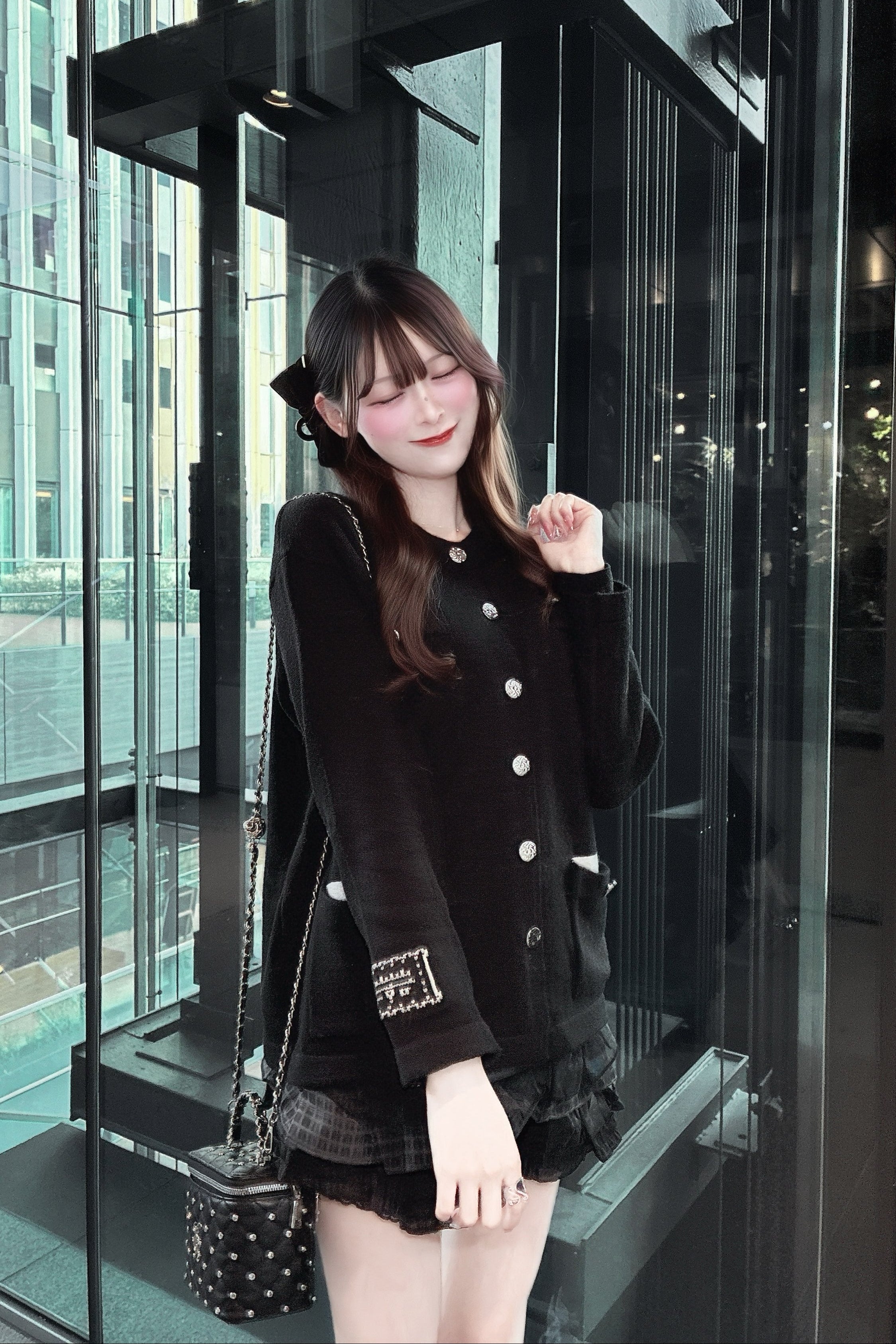 ルーズクラシックカーディガン KR13770