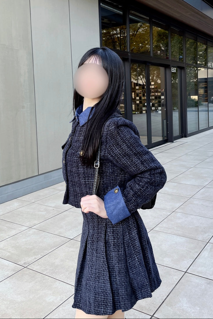 ムードツイードセットアップ KR13014