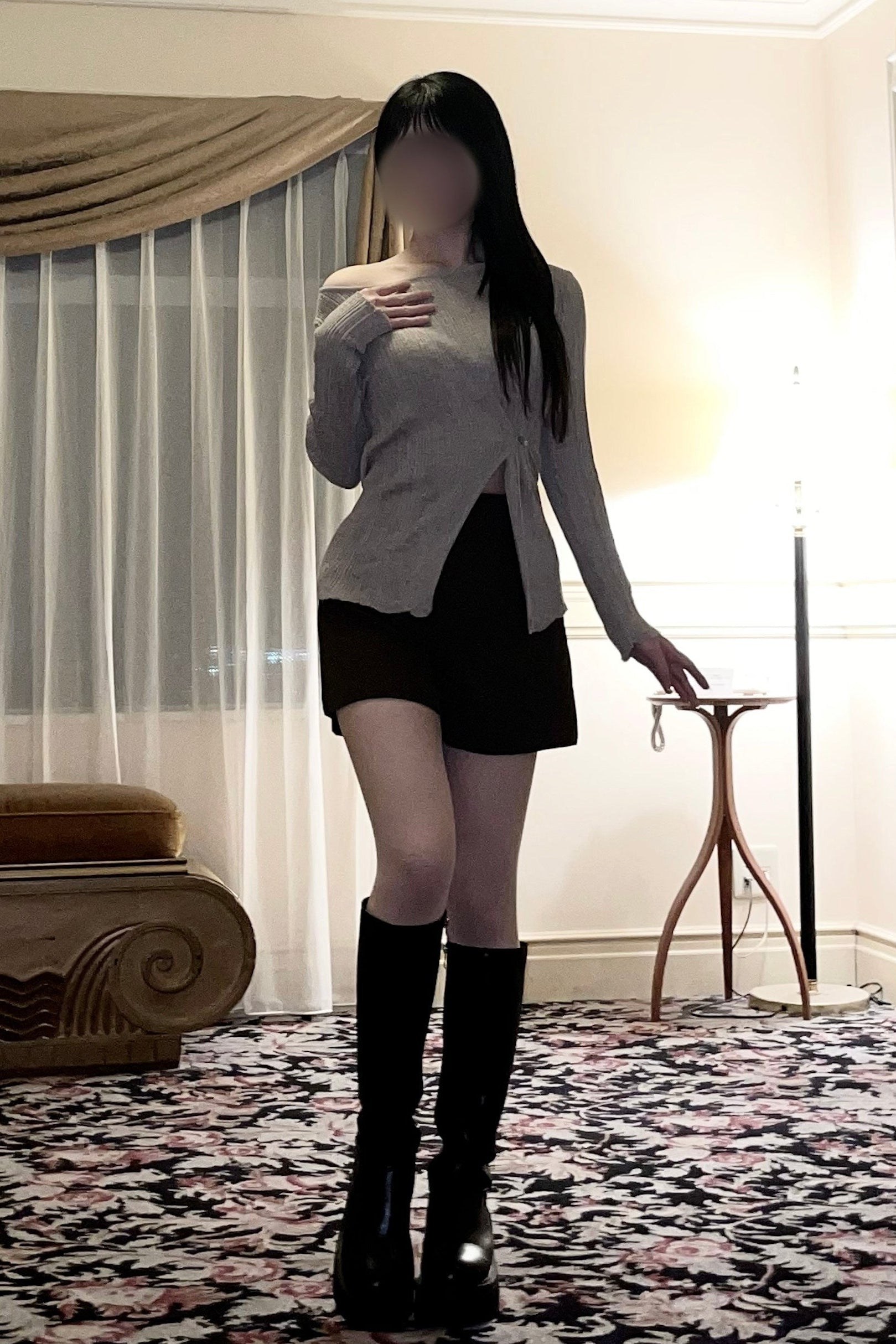 サイドスリットトップス KR13564