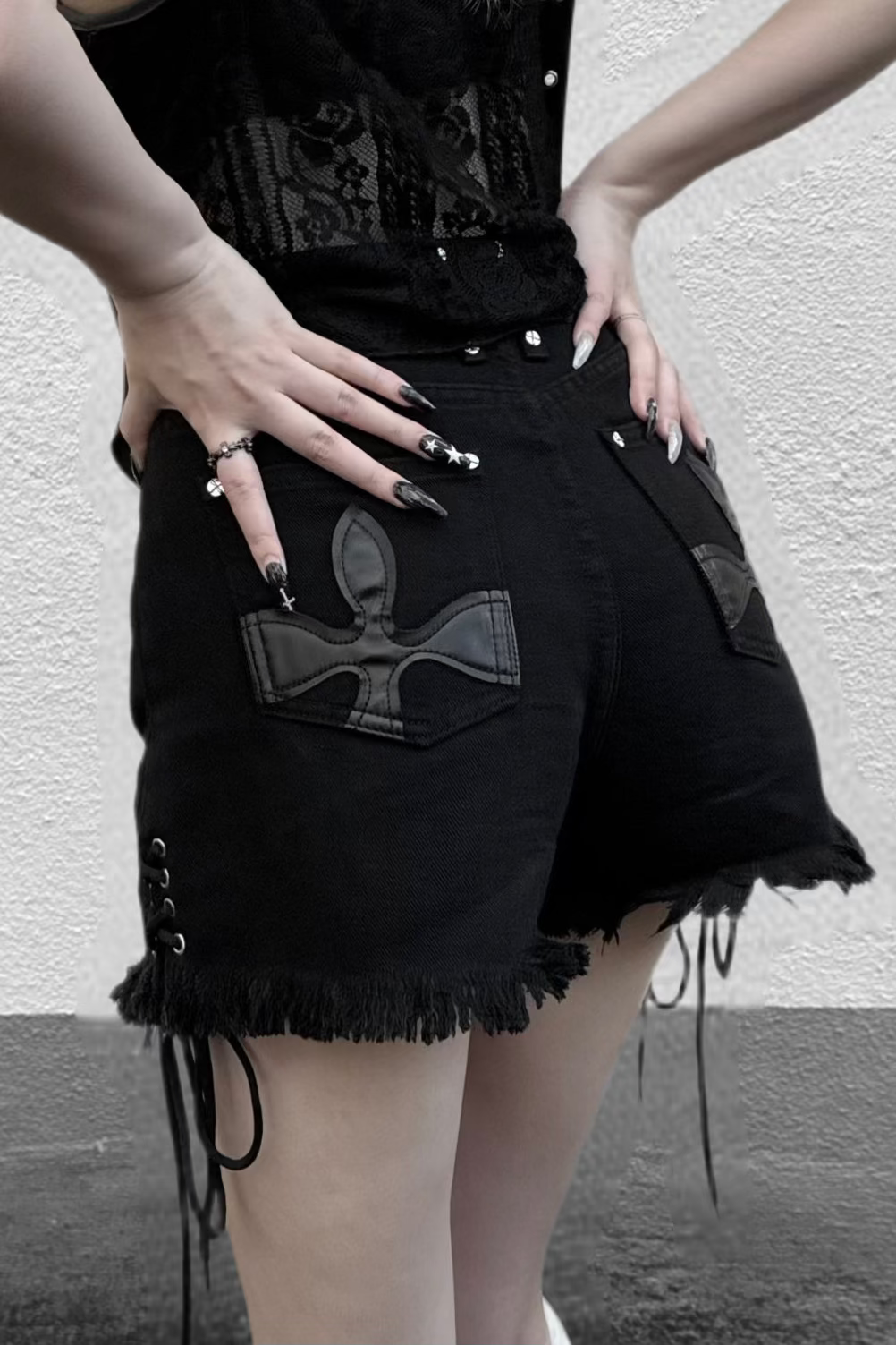 クロスデザインショートパンツ KR15153