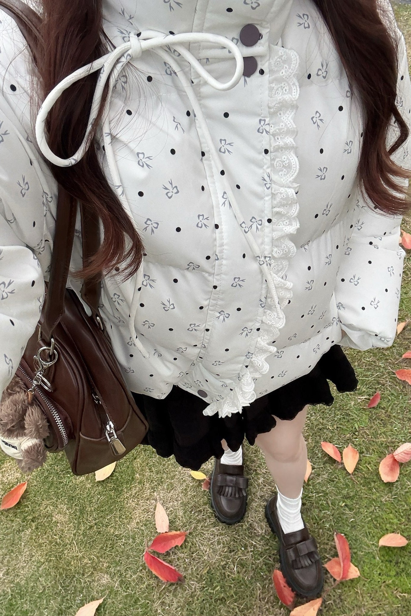 リボンデザインダウン KR30134