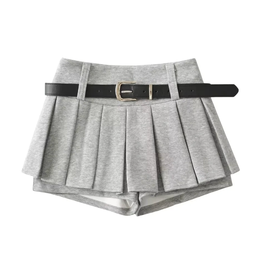 ボックスプリーツデザインスカート KR10190