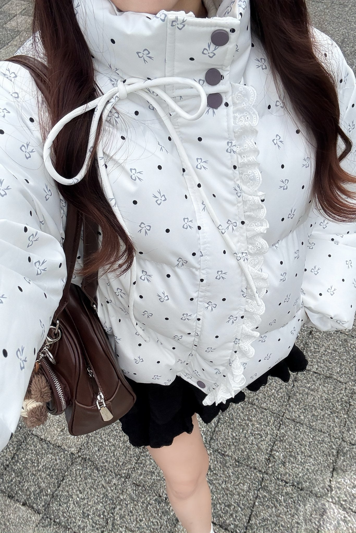 リボンデザインダウン KR30134