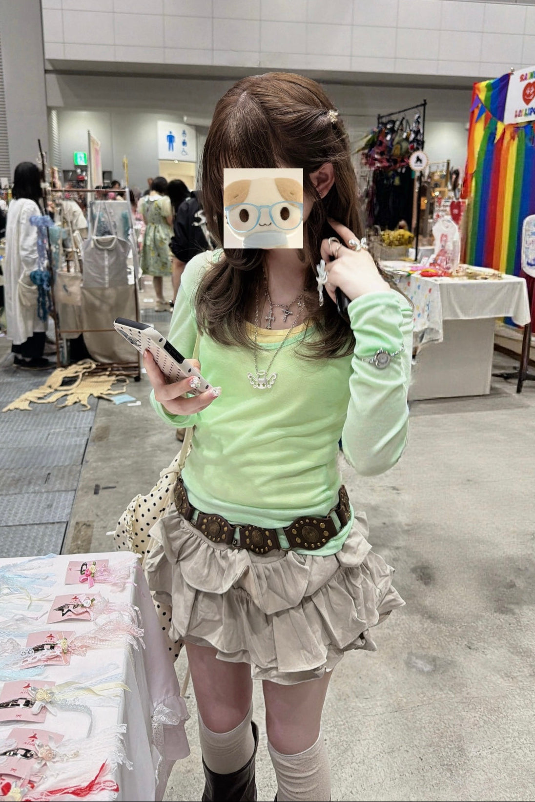 レイヤードロングスリーブTシャツ KR14884
