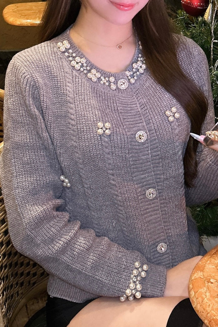 ビジューカーディガン KR13380