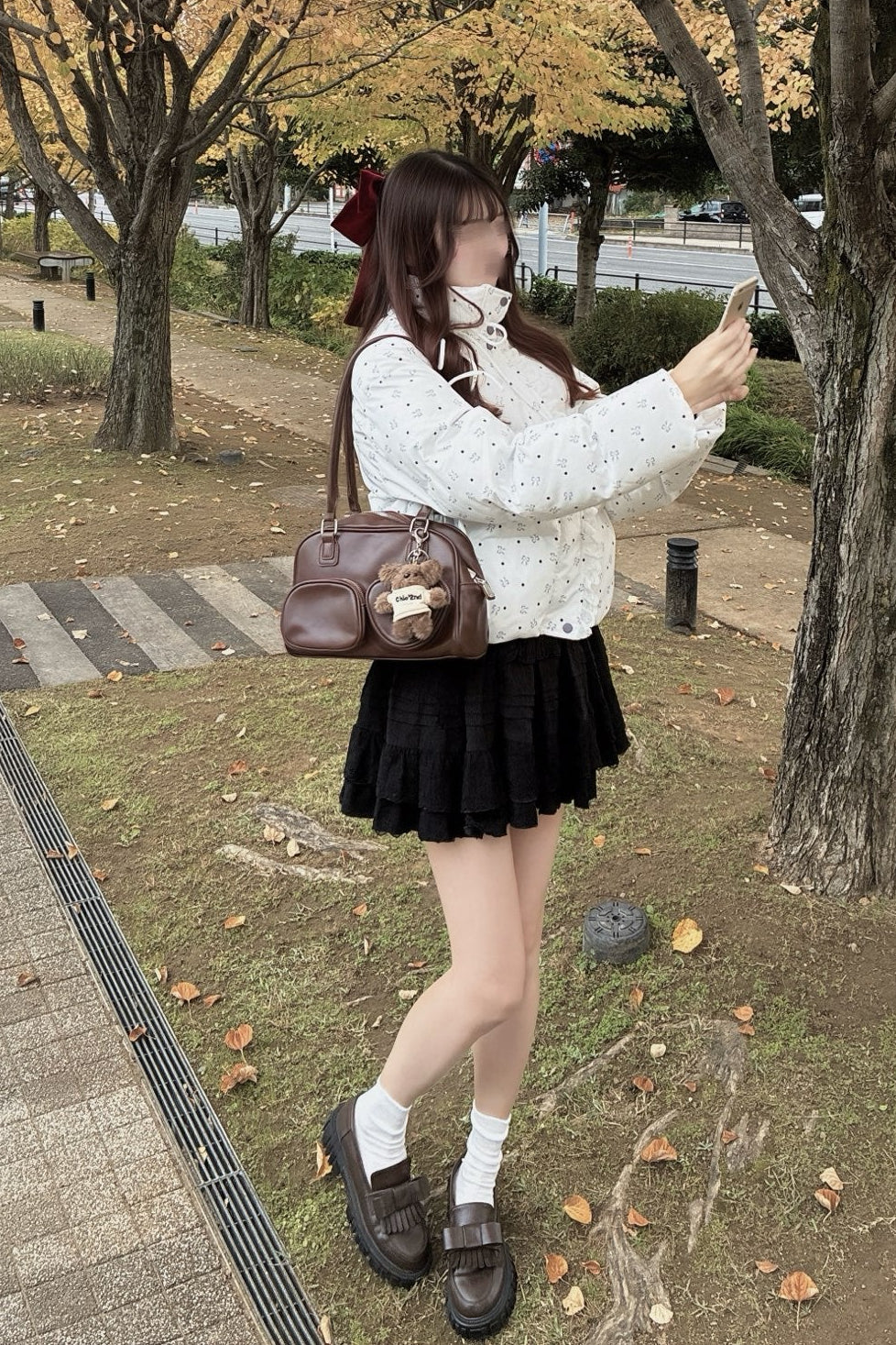 リボンデザインダウン KR30134