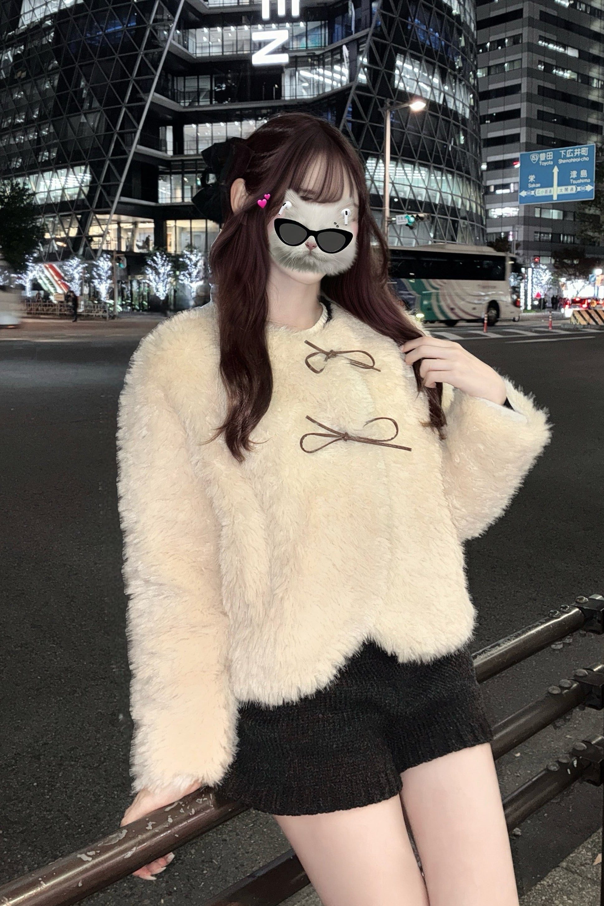 シャギーファージャケット KR30136