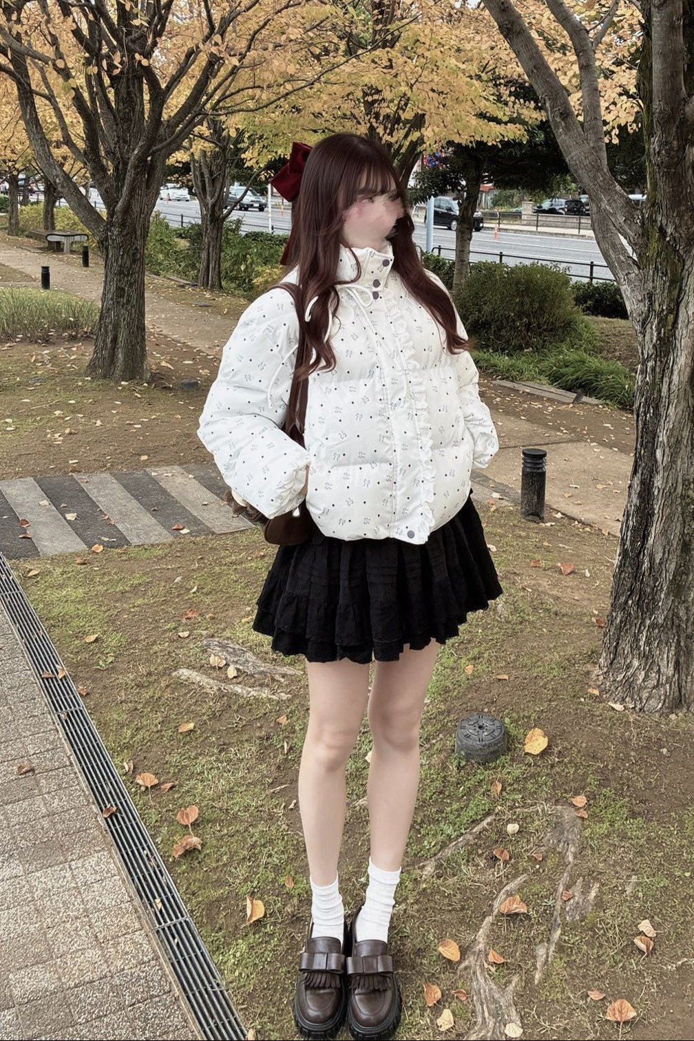 リボンデザインダウン KR30134