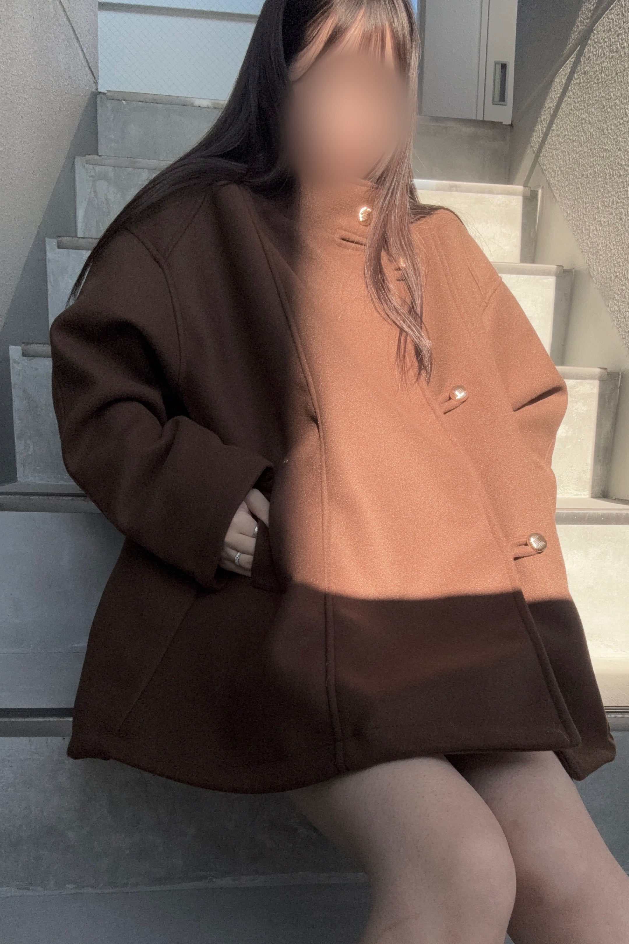 ベルトロングミドルコート KR30193