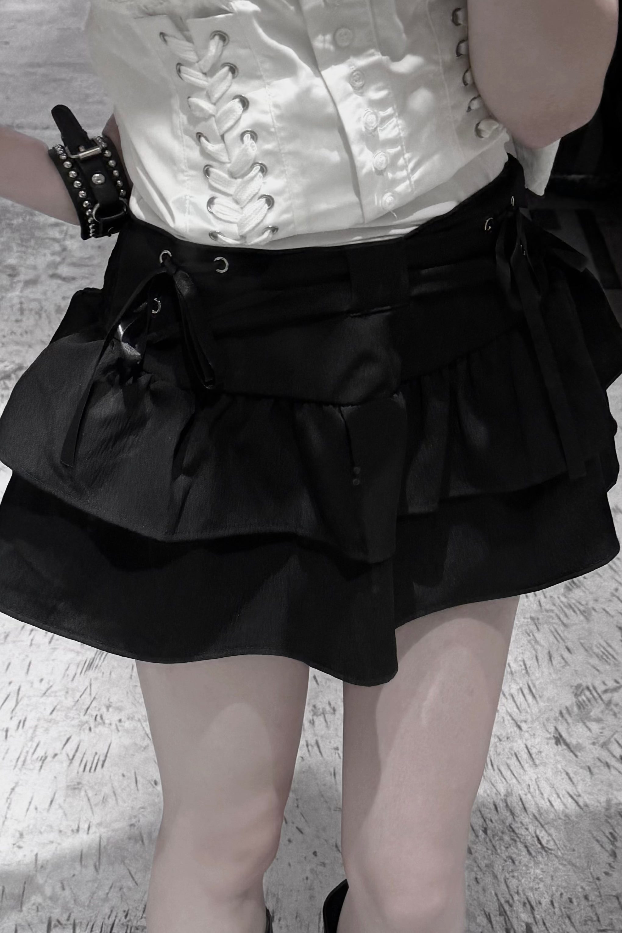 サイドレースアップスカート KR15746