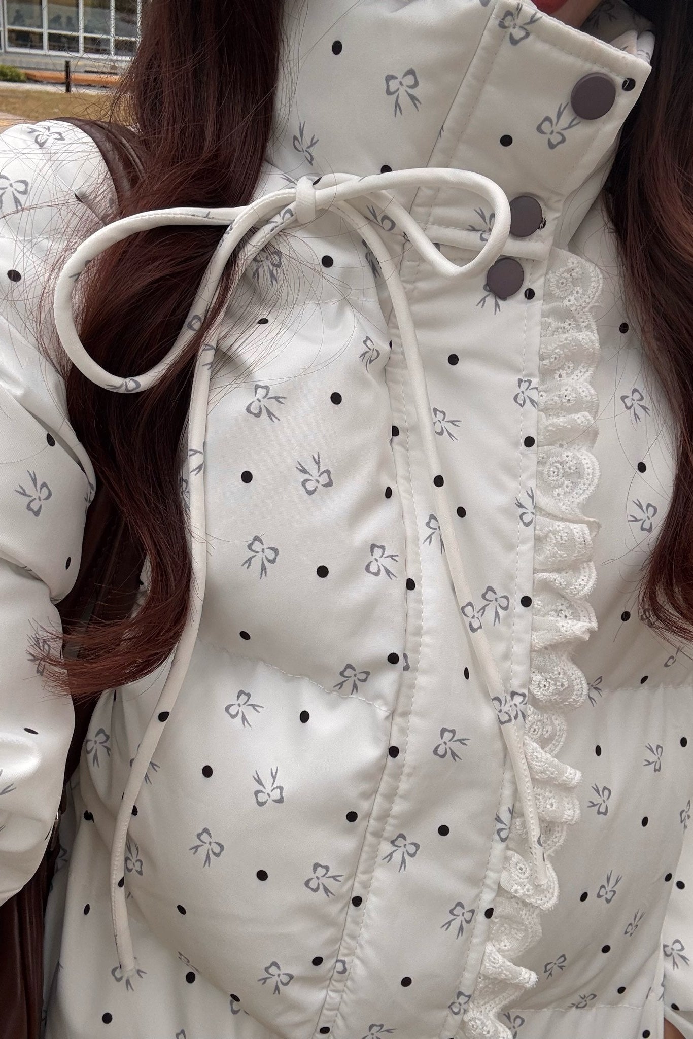 リボンデザインダウン KR30134