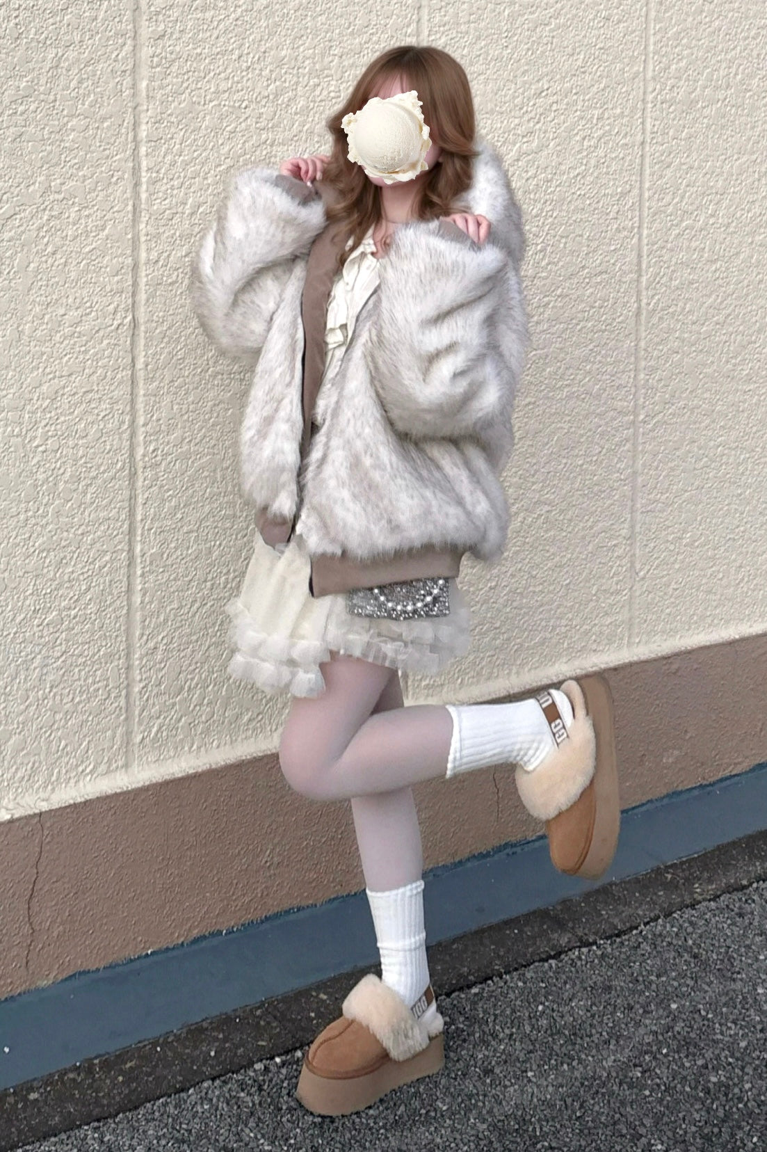 オーバーサイズリバーシブルアウター KR30221