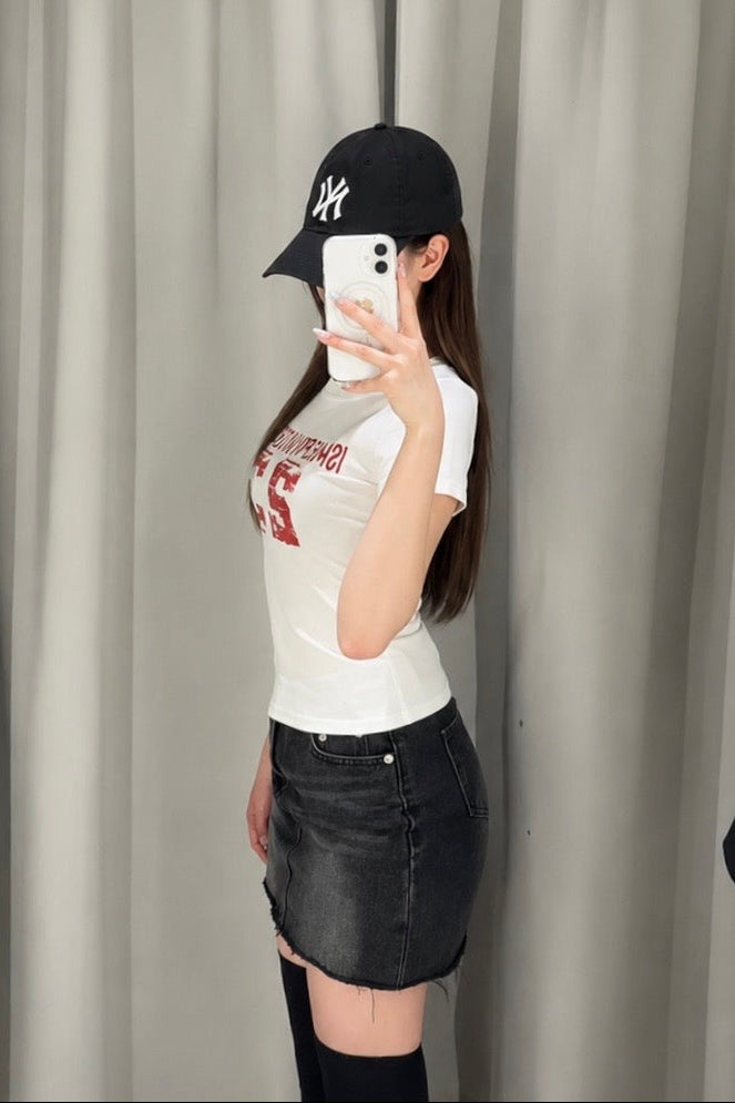 ナンバーロゴTシャツ KR15035