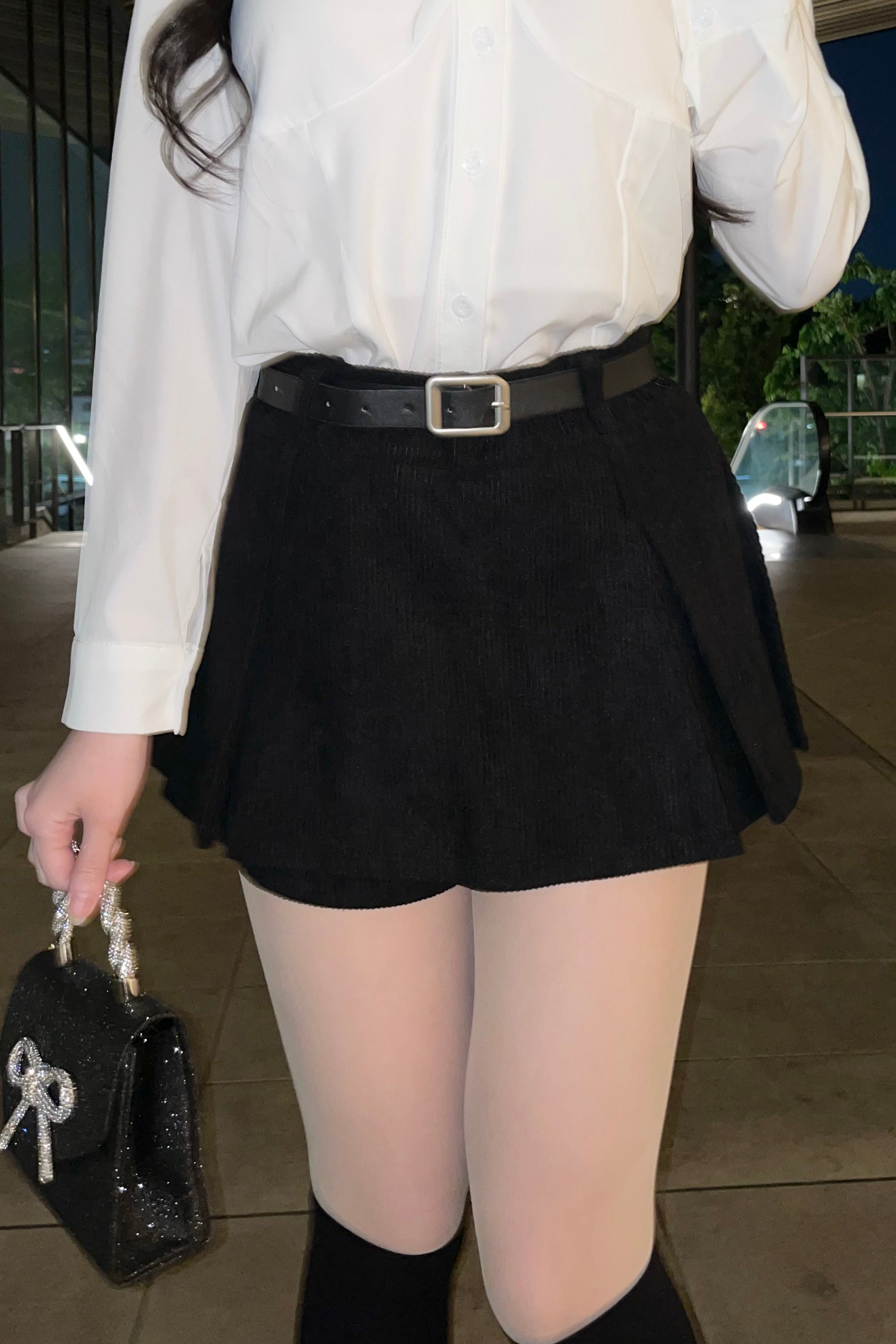 コーデュロイプリーツスカート KR14696