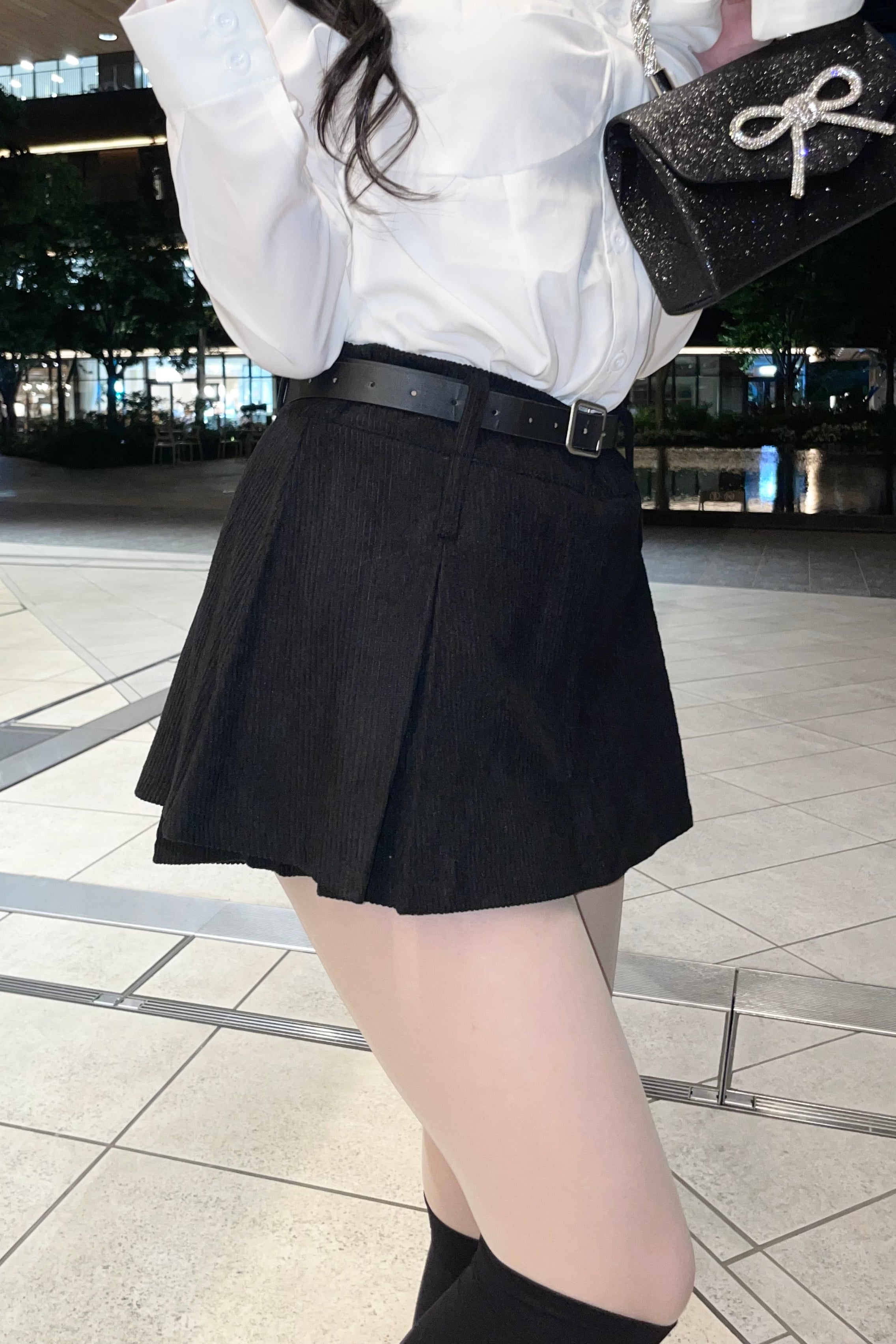 コーデュロイプリーツスカート KR14696