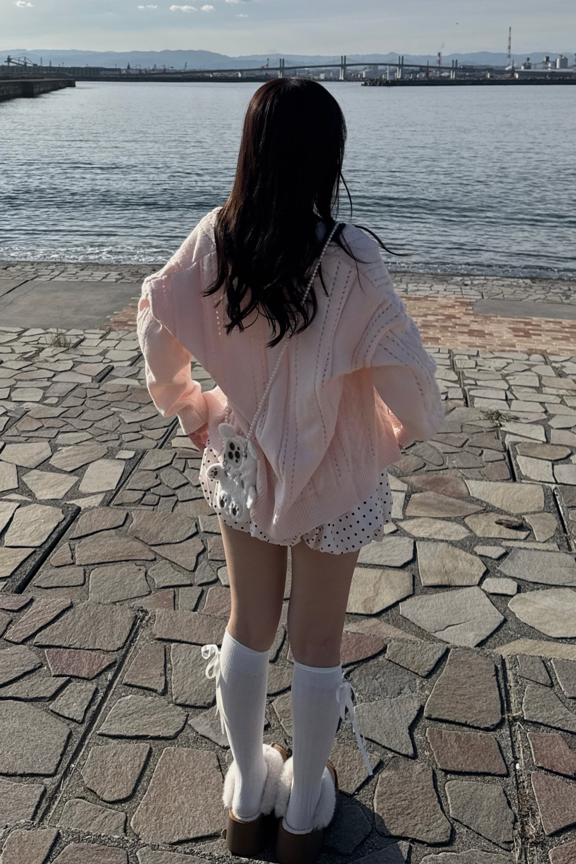 ケーブルニットカーディガン KR13698