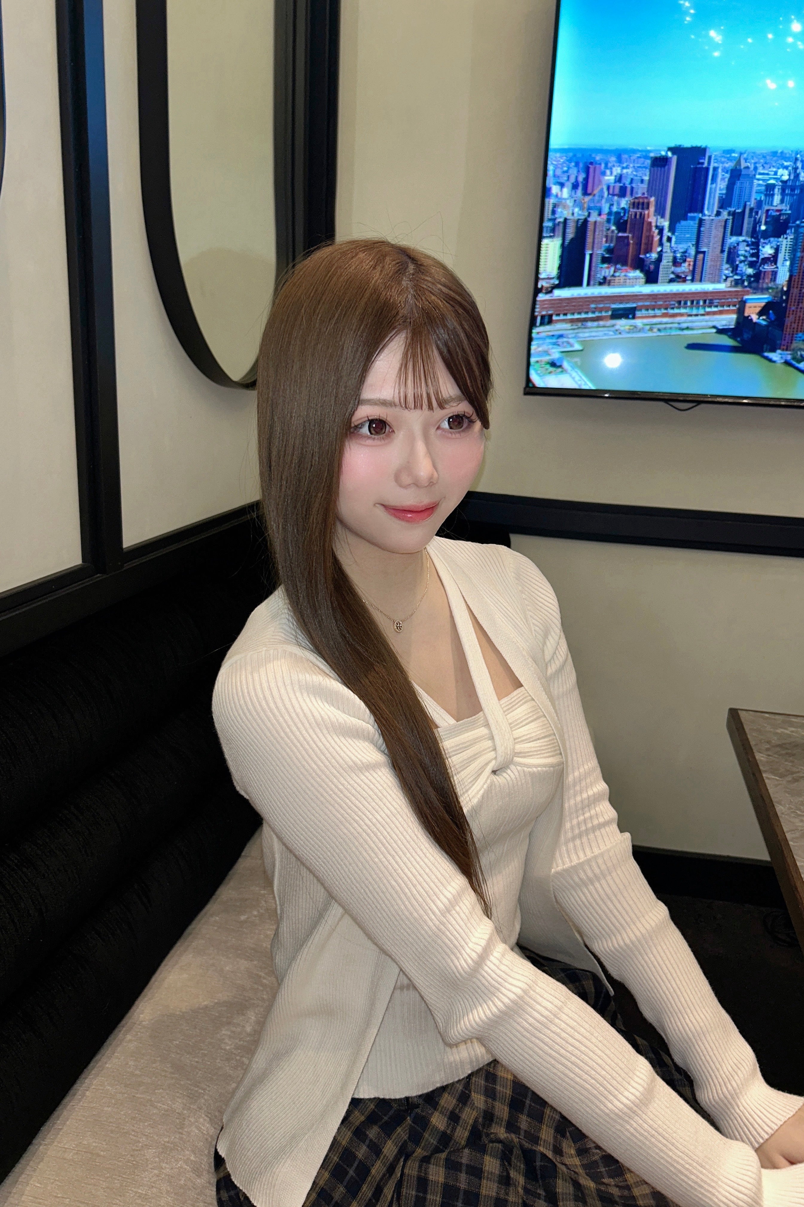 ホルターネックデザインニット KR13389