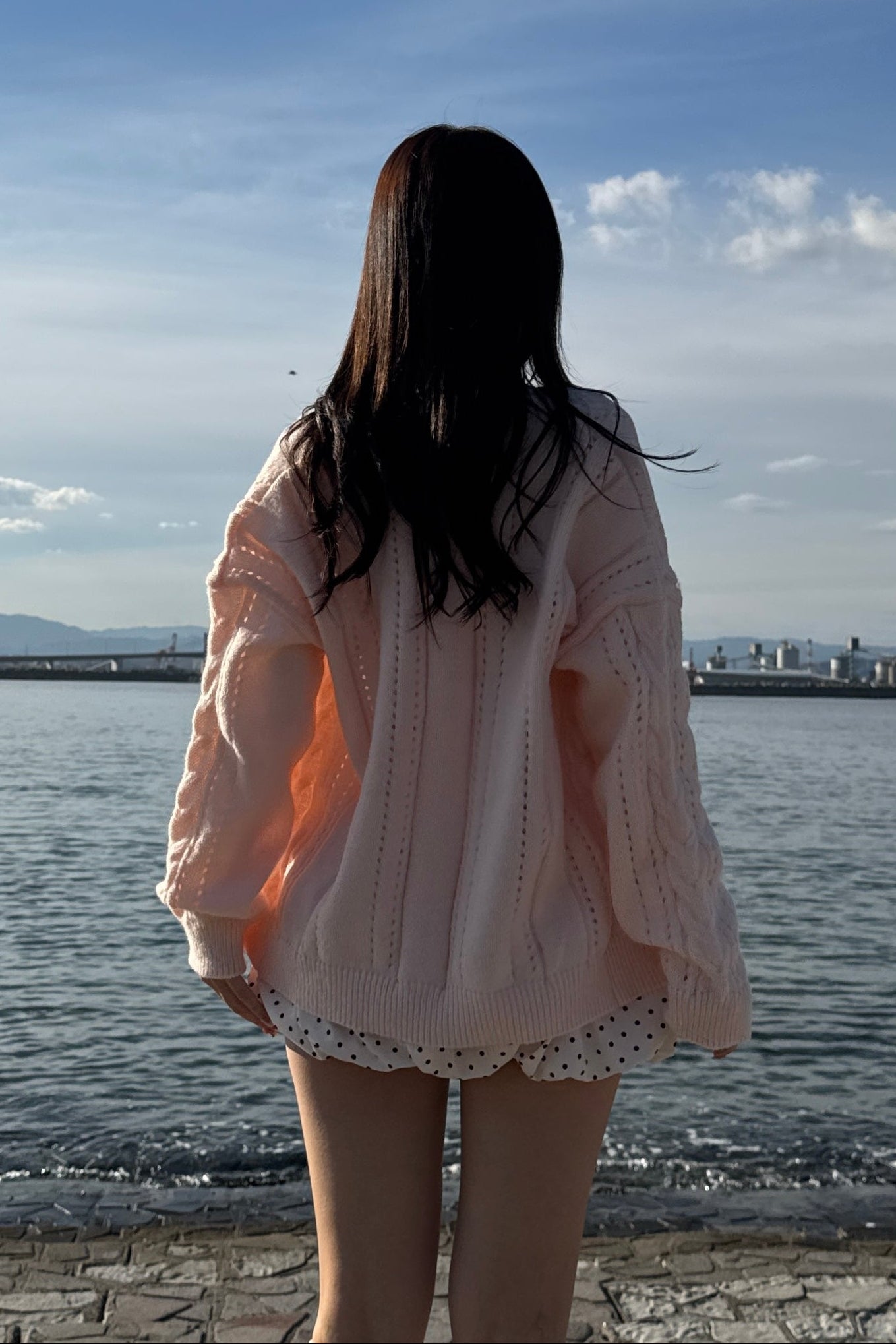 ケーブルニットカーディガン KR13698