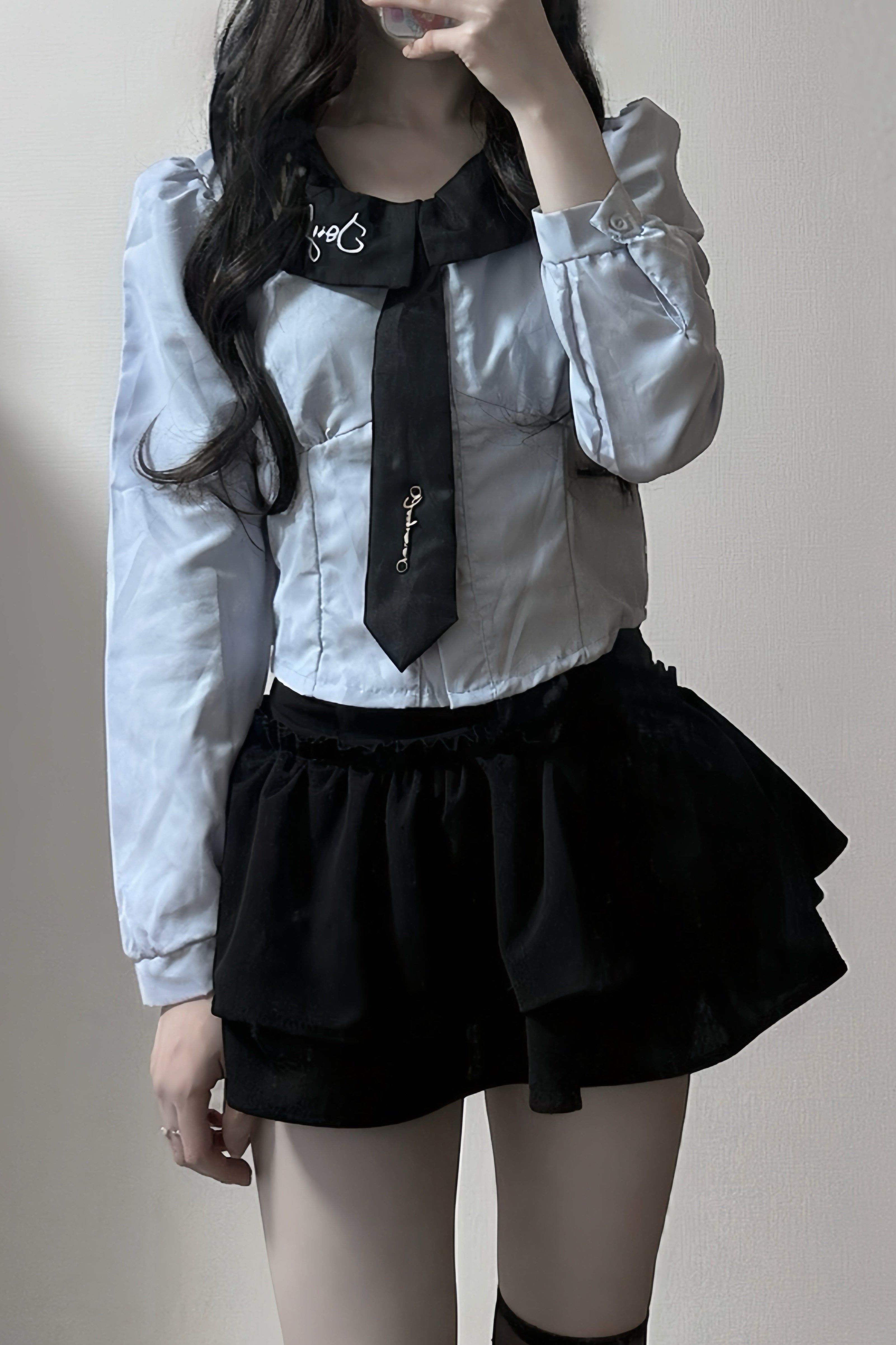 ネクタイブラウスセットアップ KR30500