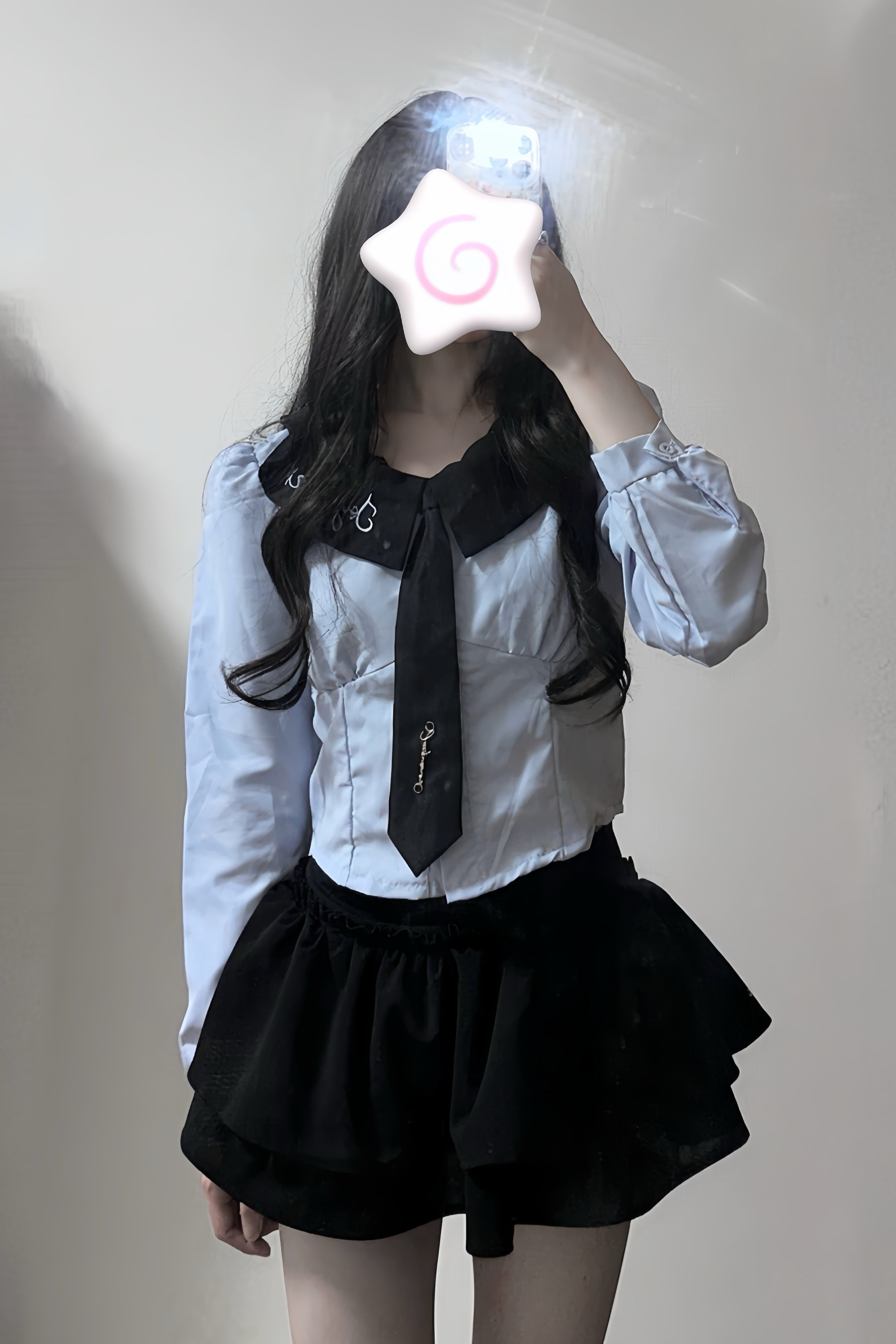 ネクタイブラウスセットアップ KR30500