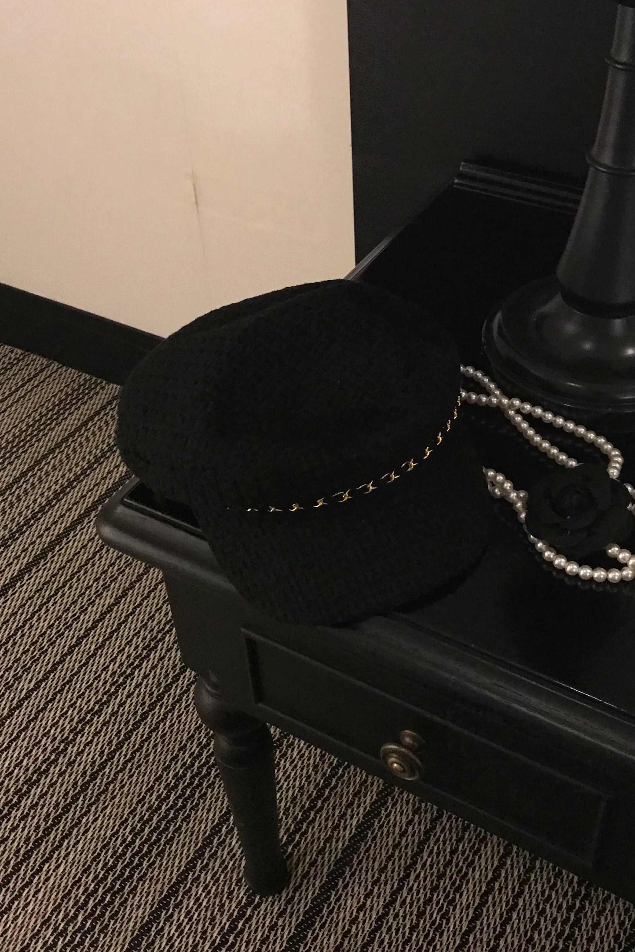 ツイードデザインキャスケット KR13748