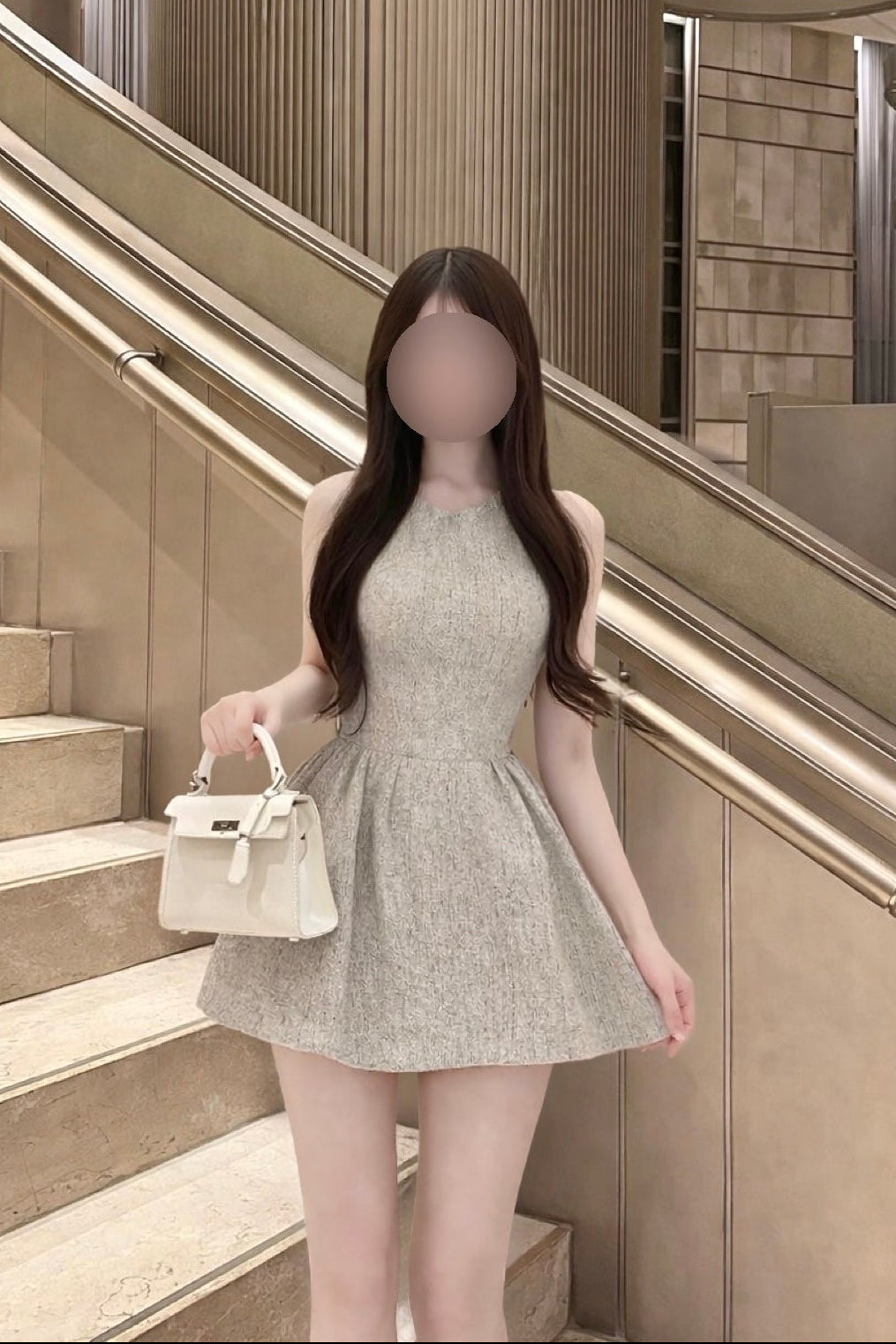 フィットフレアミニワンピース KR14650