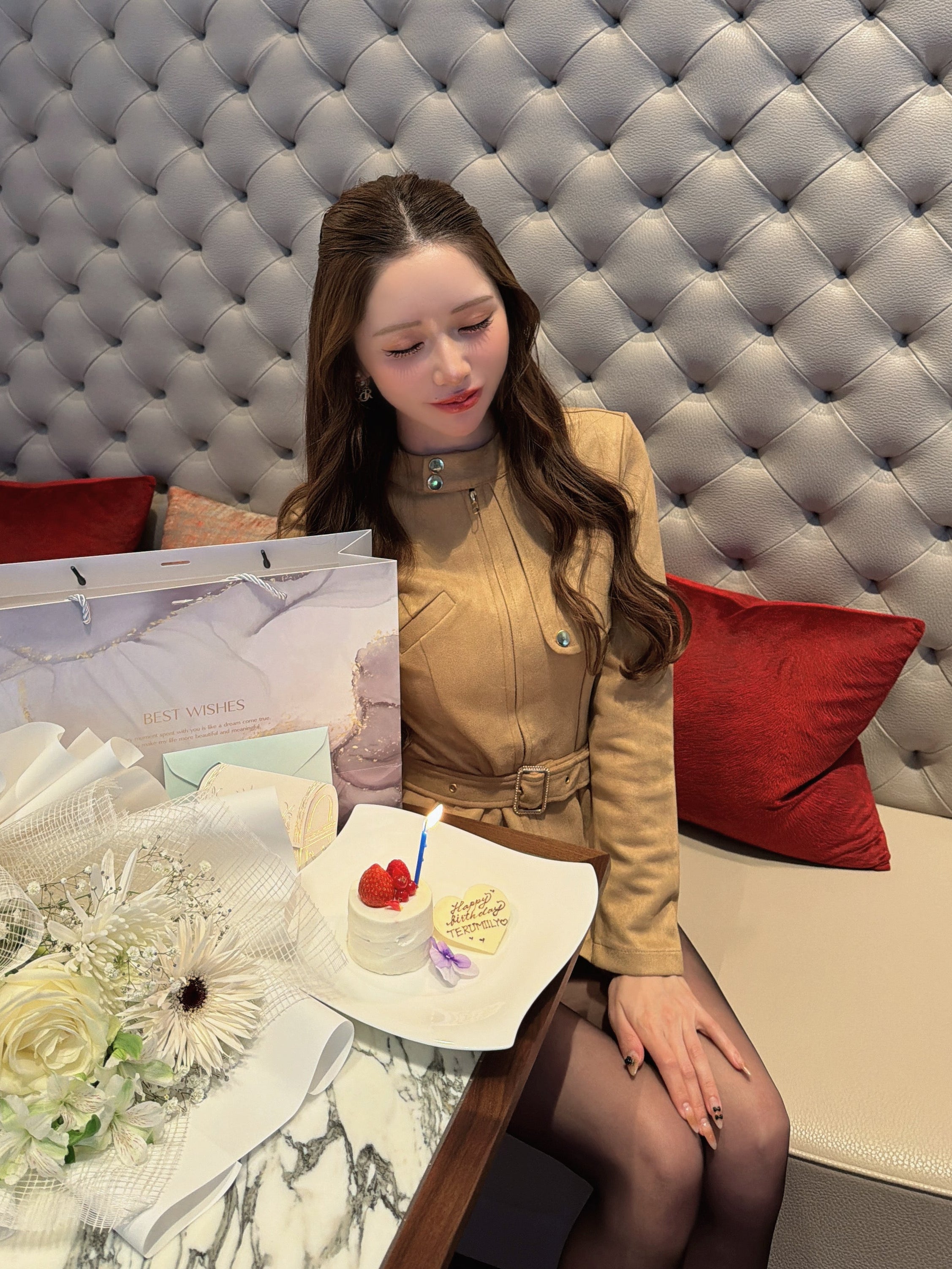 スリムエレガンスロングセットアップ KR30117