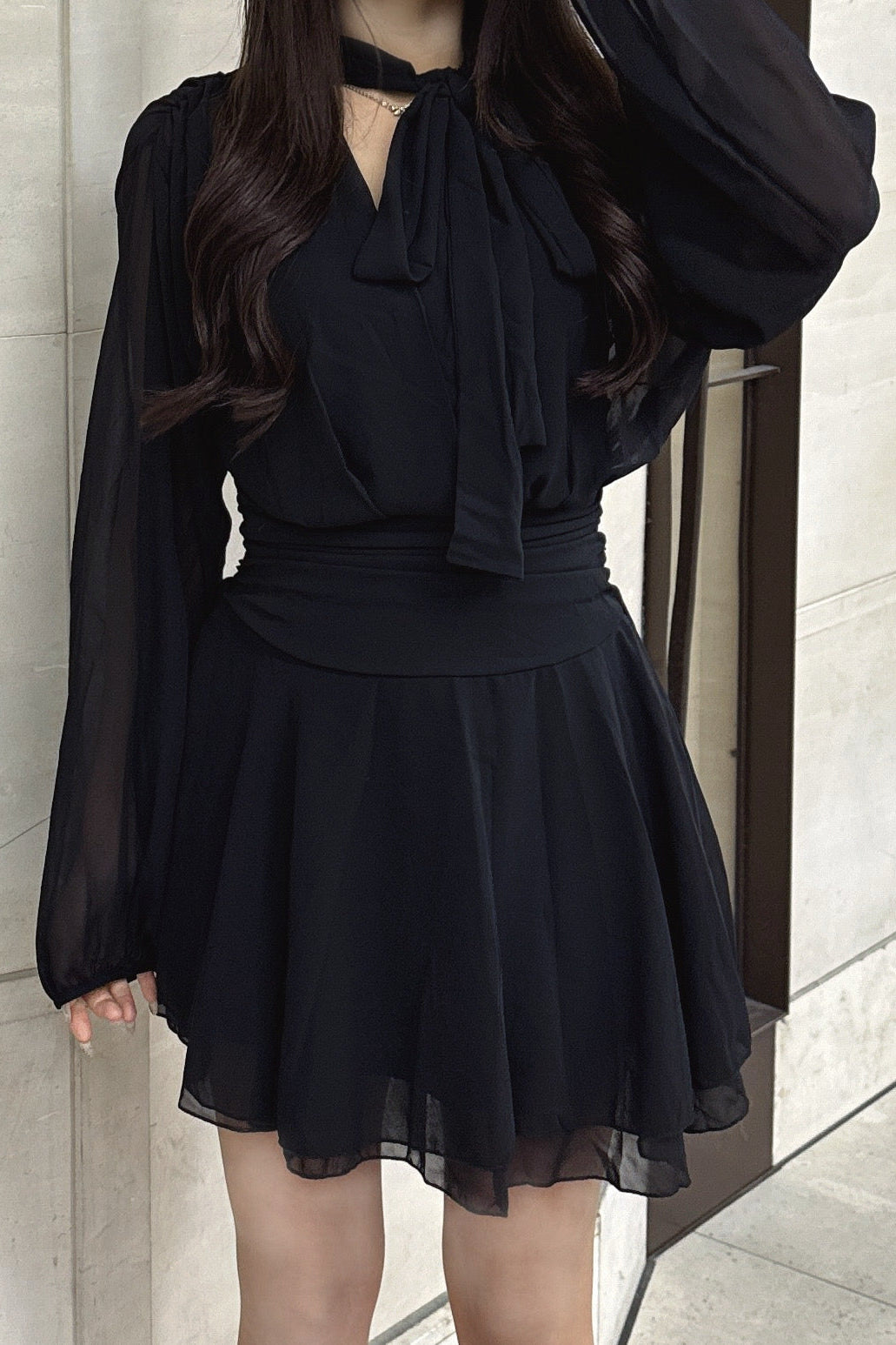 シフォンミニワンピース KR12709