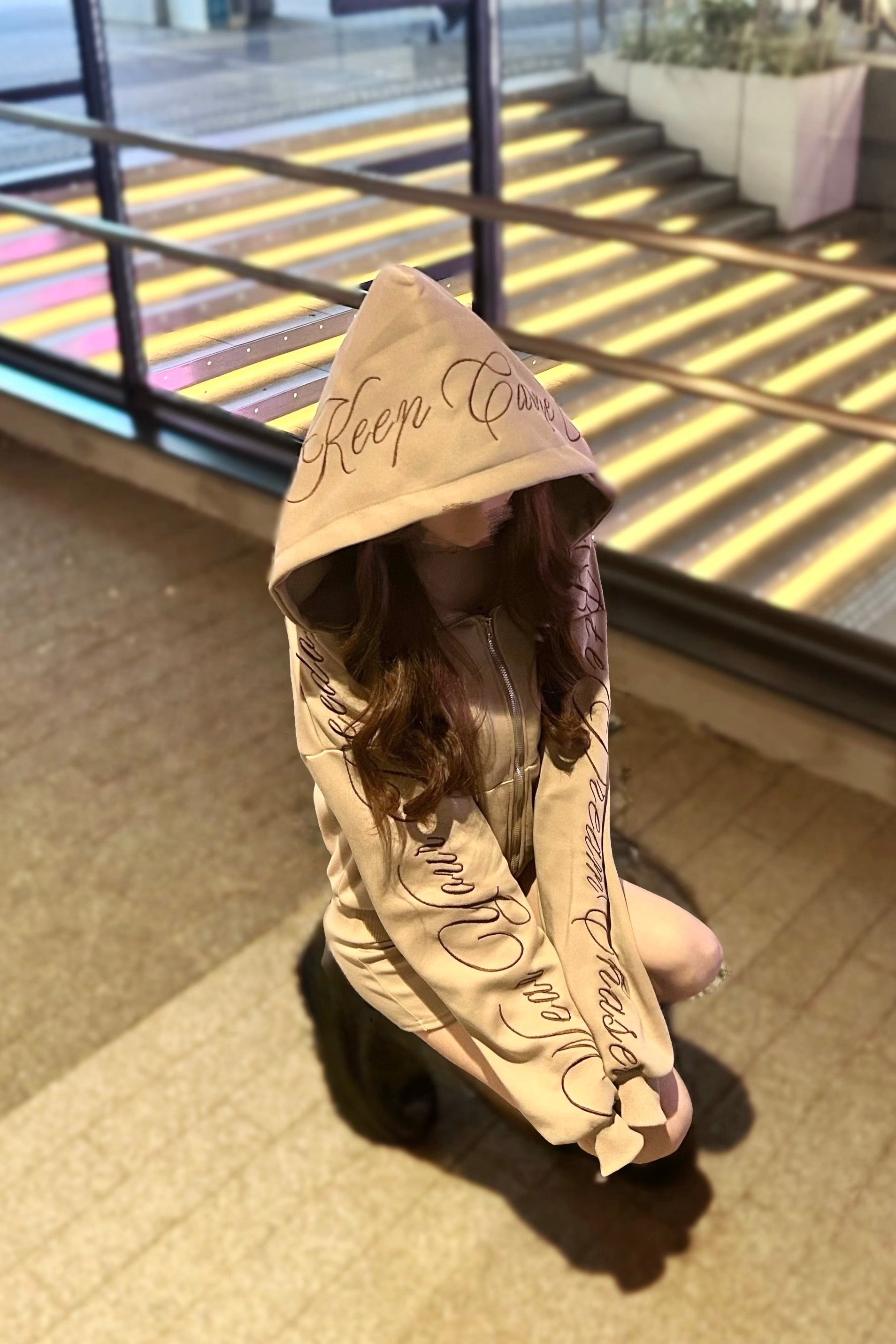 レタリングフーディーセットアップ KR30530