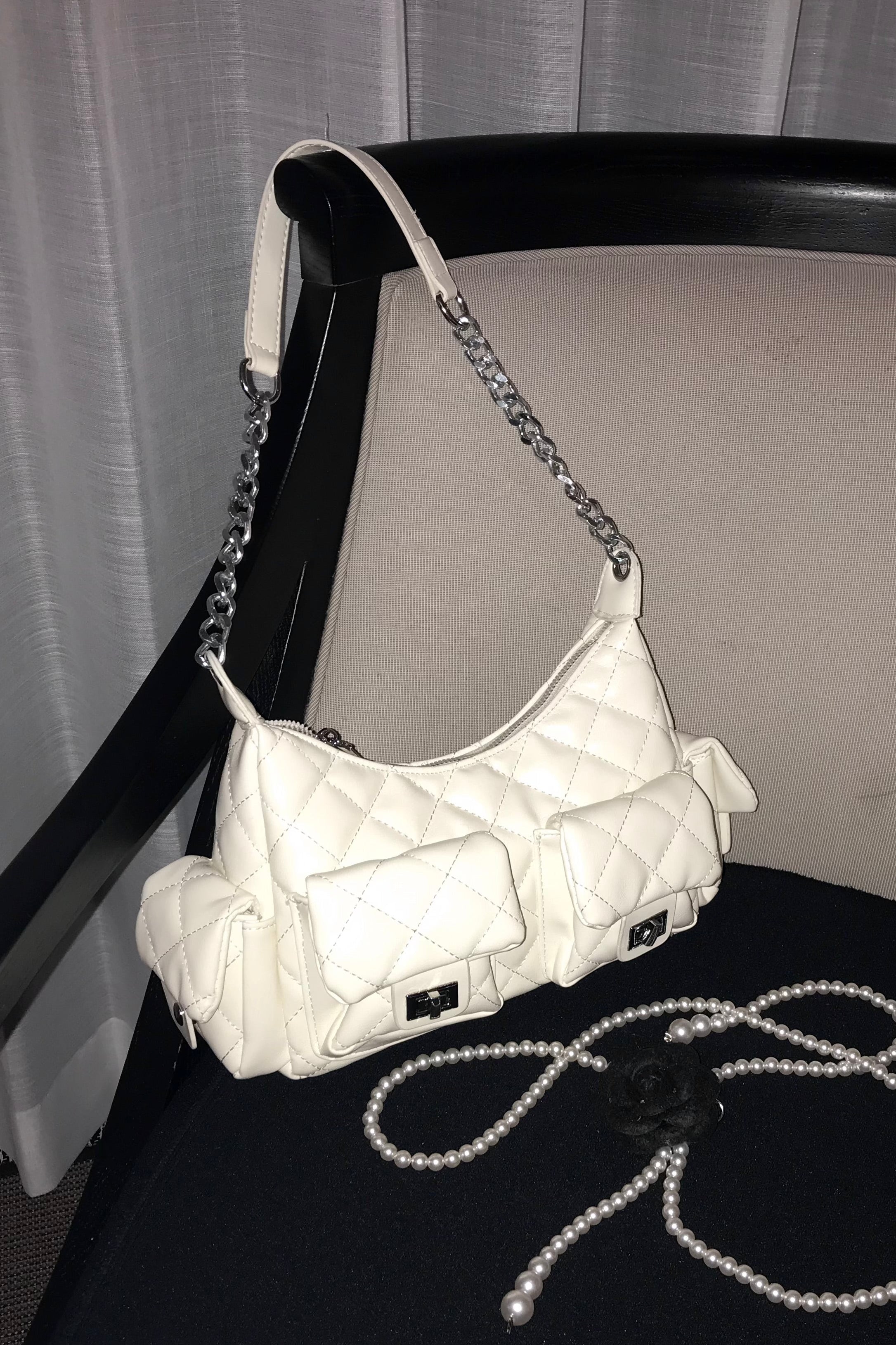 キルティングポケットバッグ KR13762