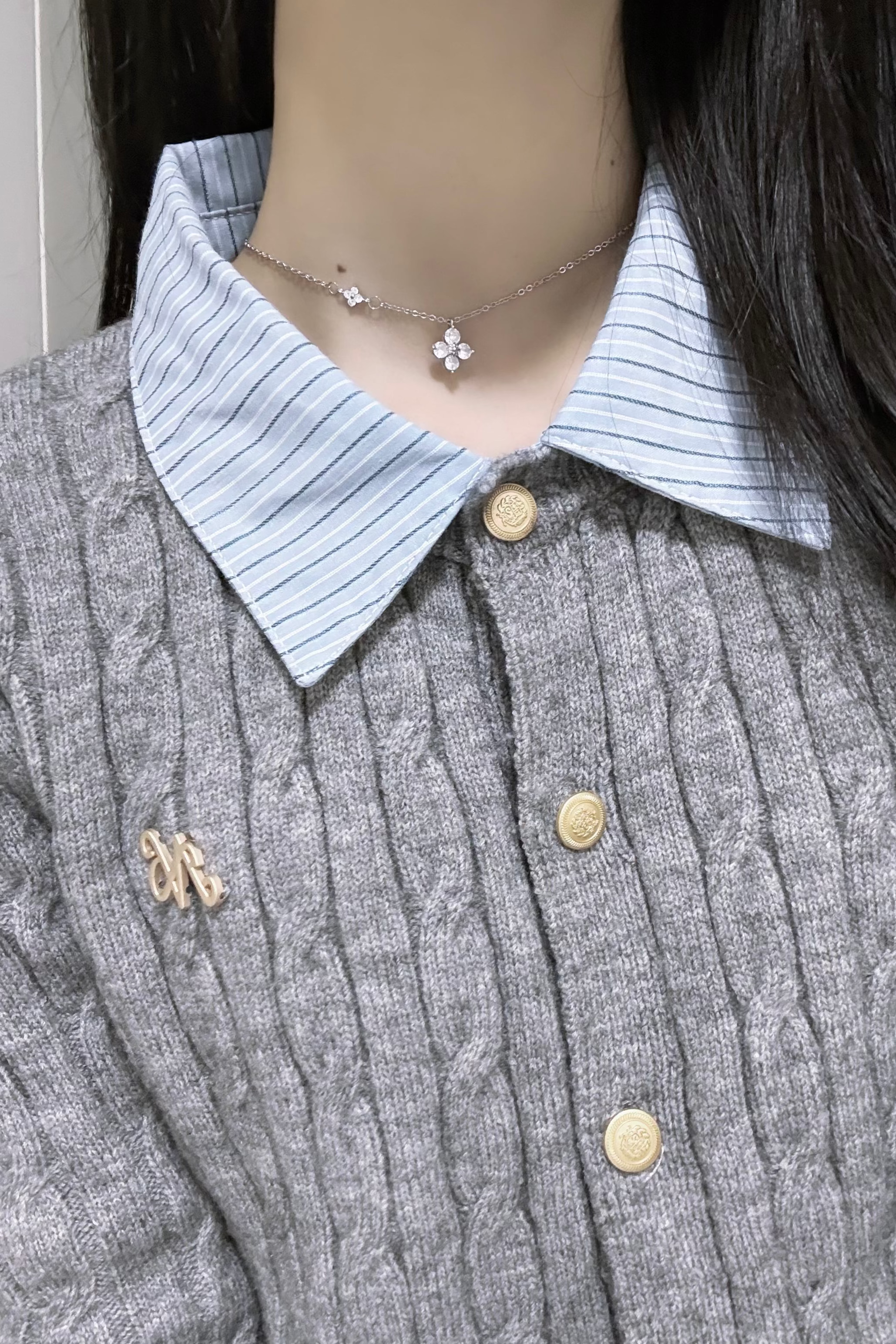 ルミエールブロッサムネックレス KR12341