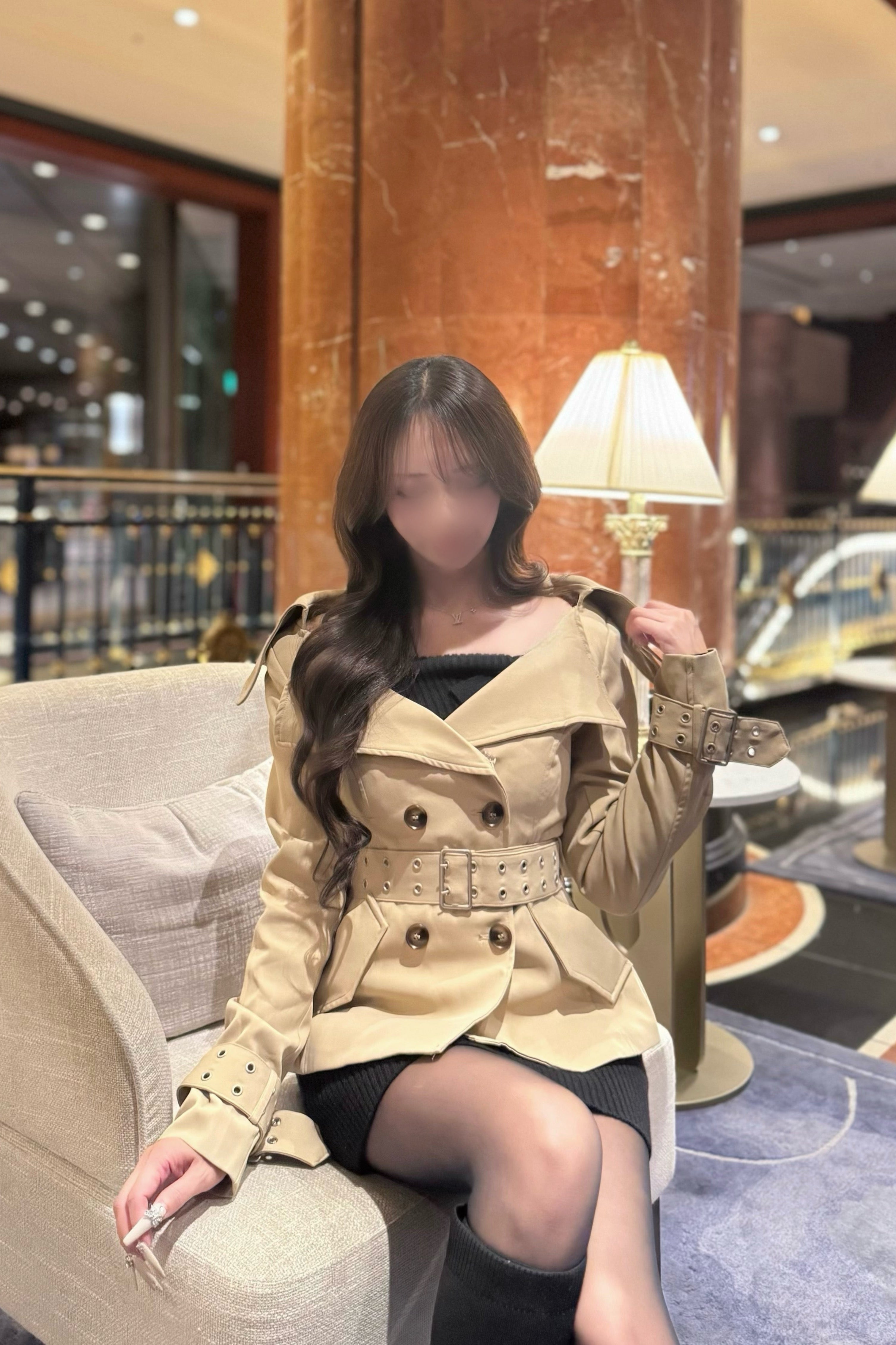 ベルトオフショルトレンチジャケット KR30053