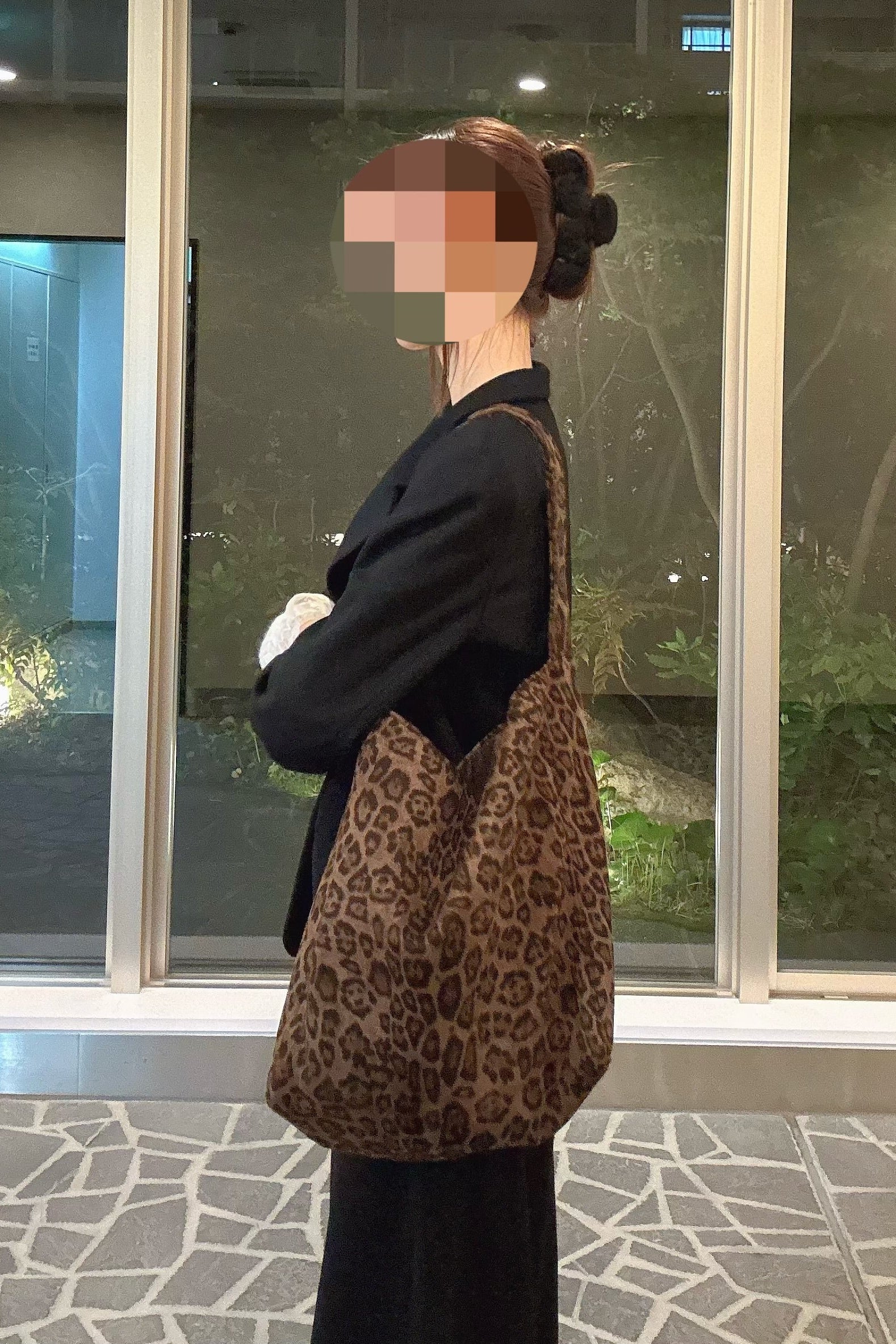 レオパードトートバック KR14638