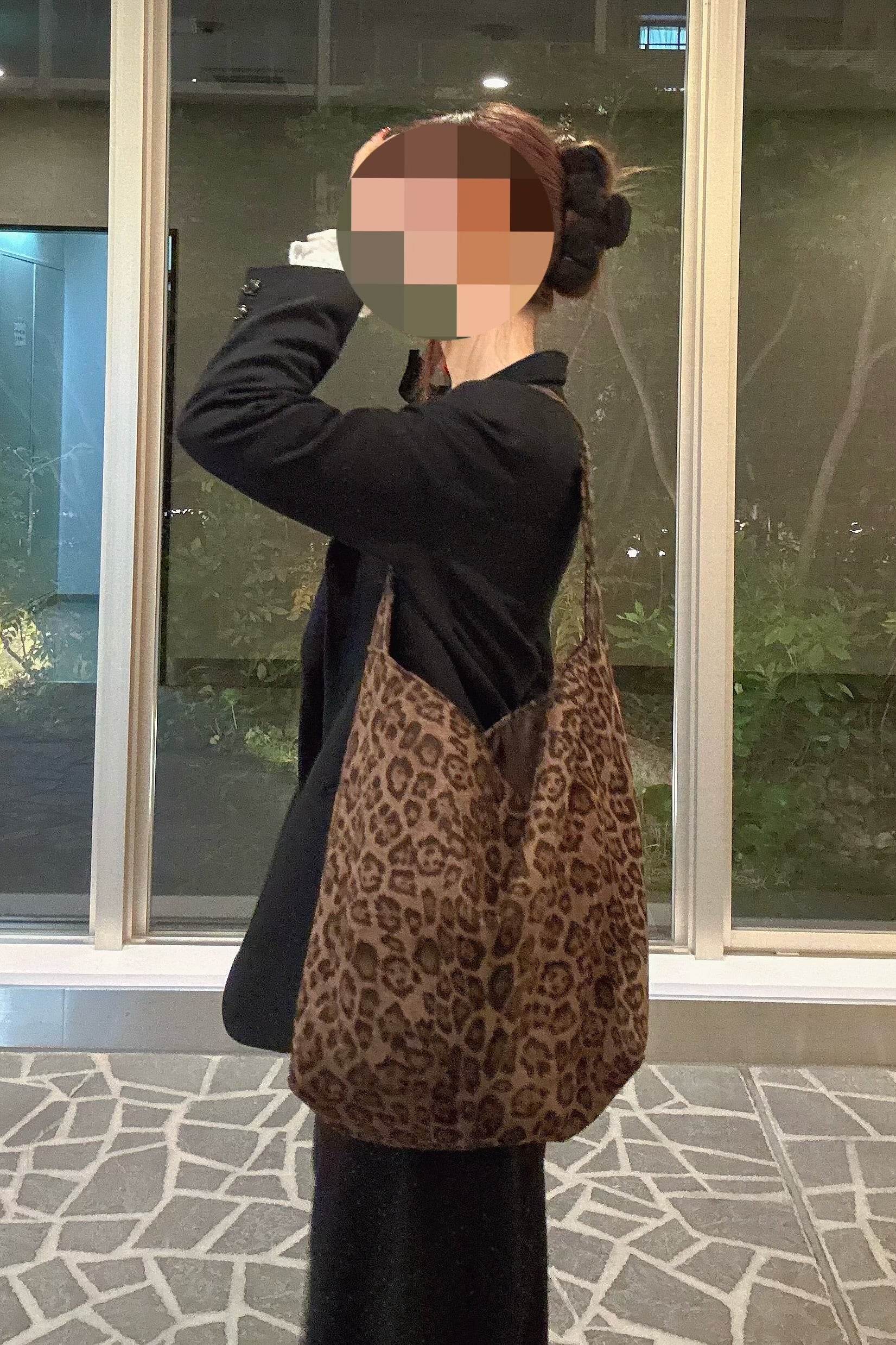 レオパードトートバック KR14638