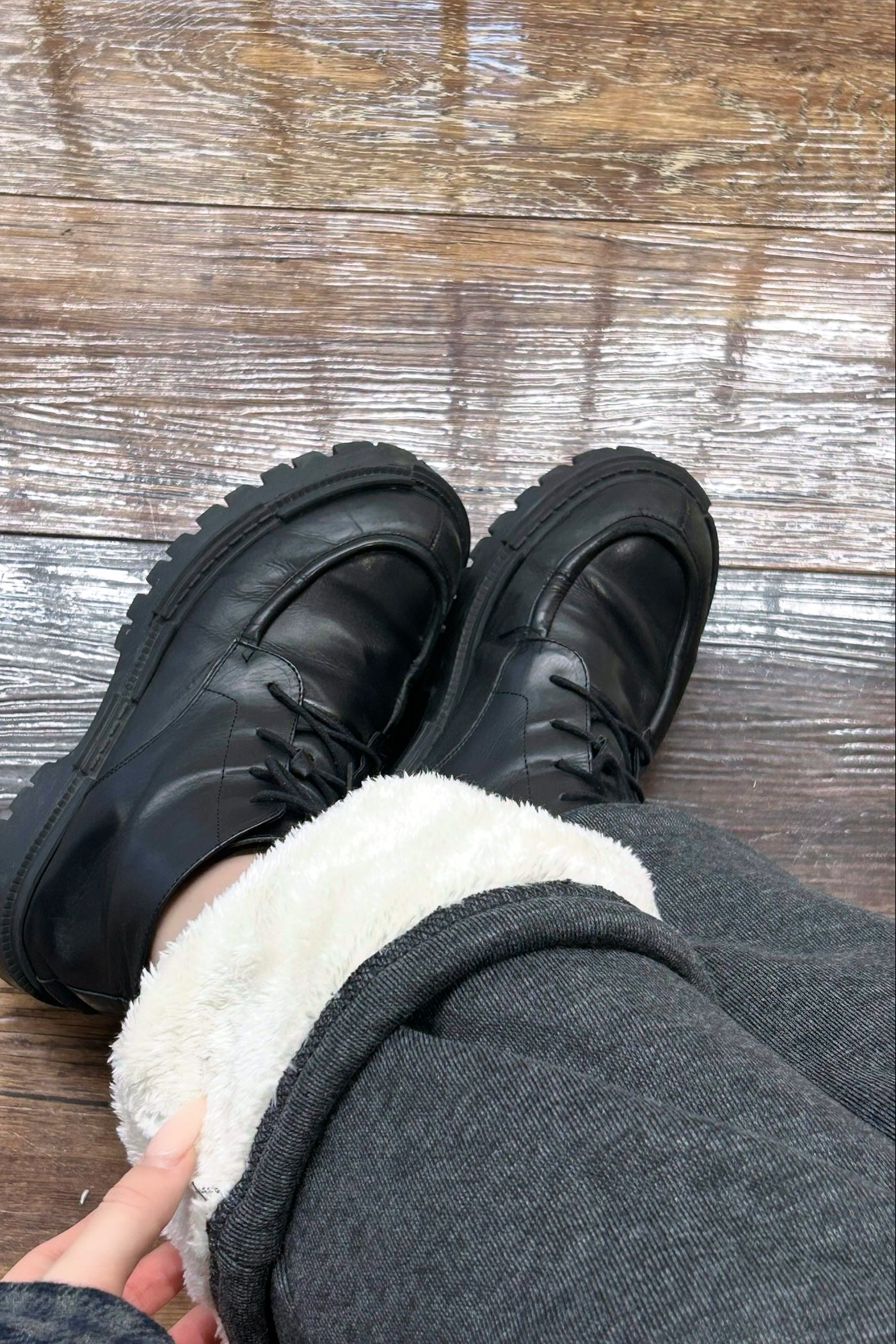 インナームートンスウェットパンツ KR13780