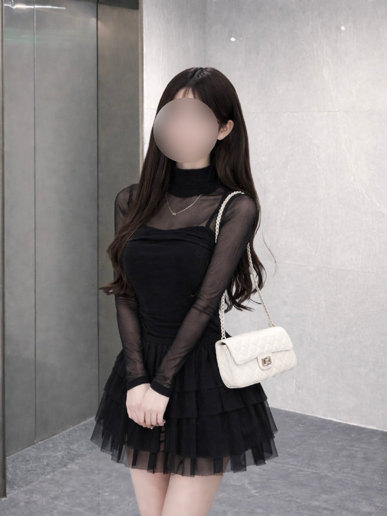 シアーティアードワンピース KR14648