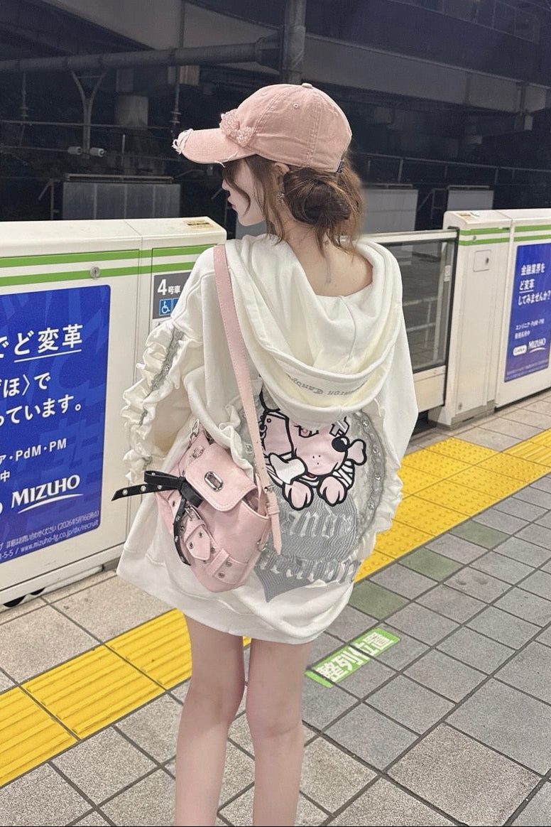 リボンビジューキャップ KR15060