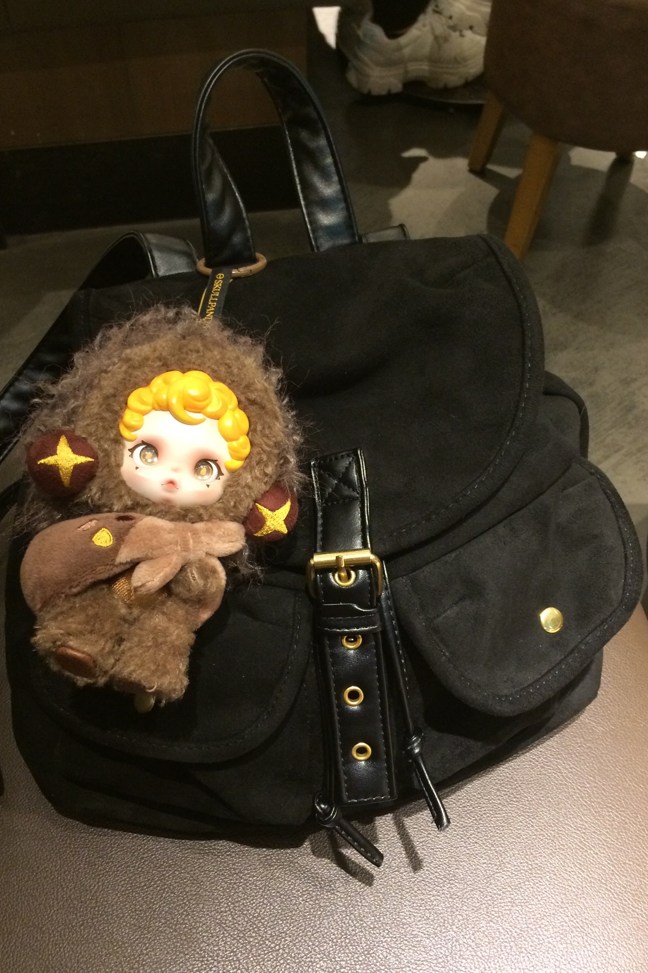 クラシックフェイクスエードリュック KR12888