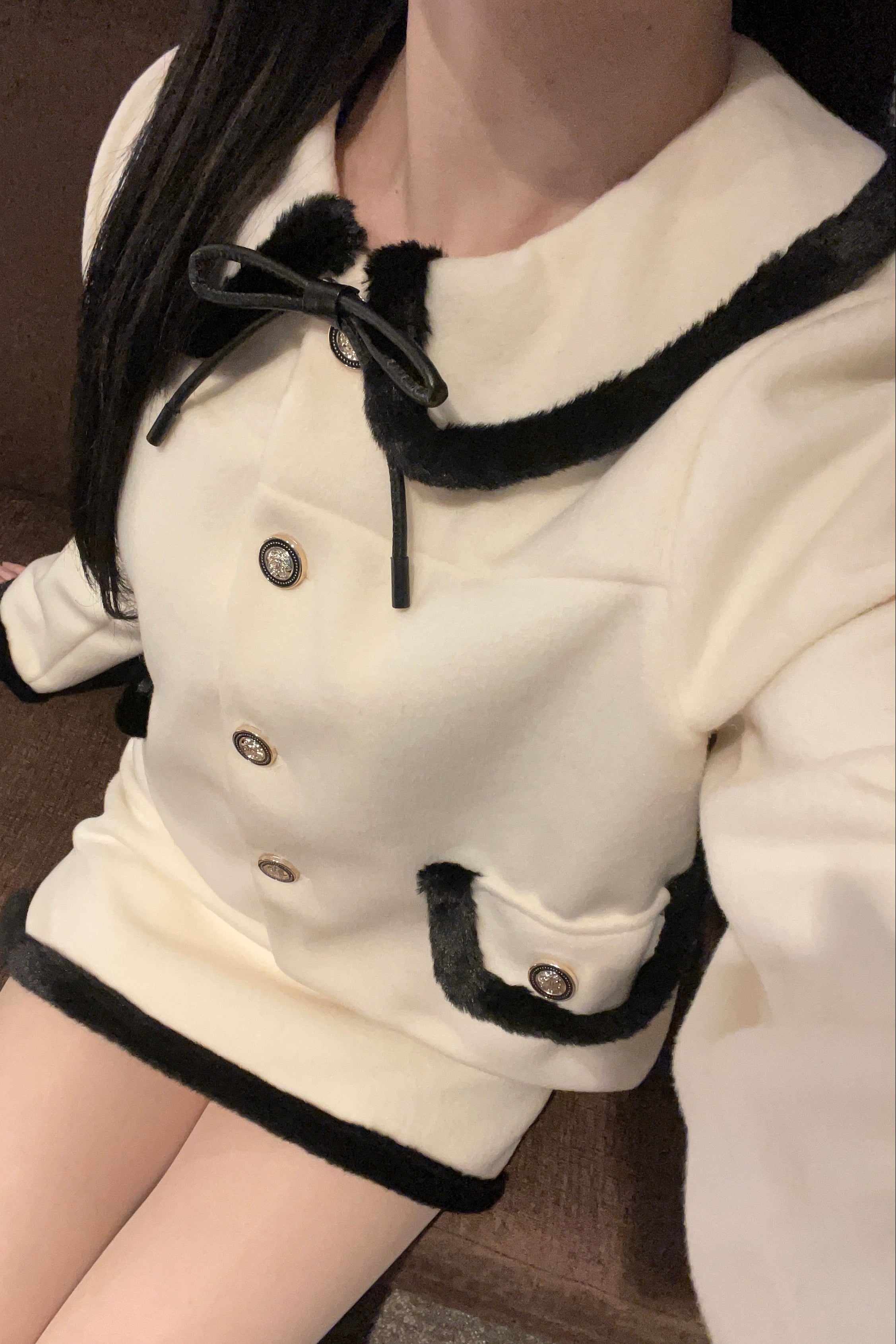 ガーリーツイードリボンセットアップ KR30412