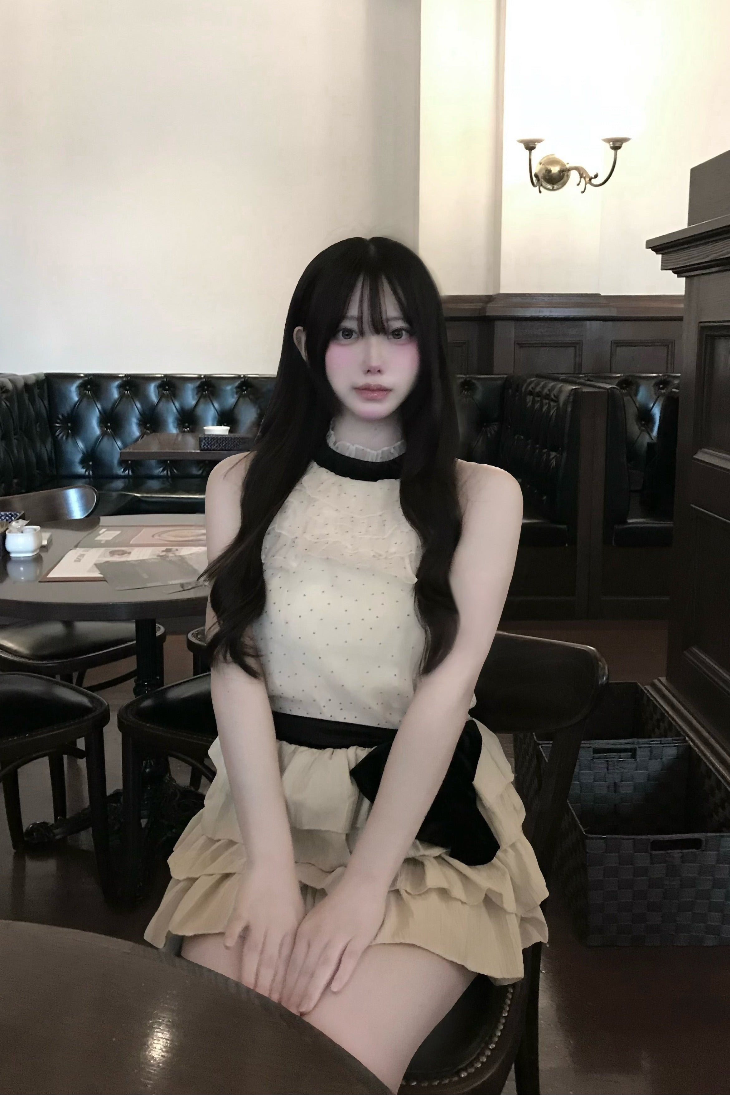 ドットレースフリルセットアップ KR30497