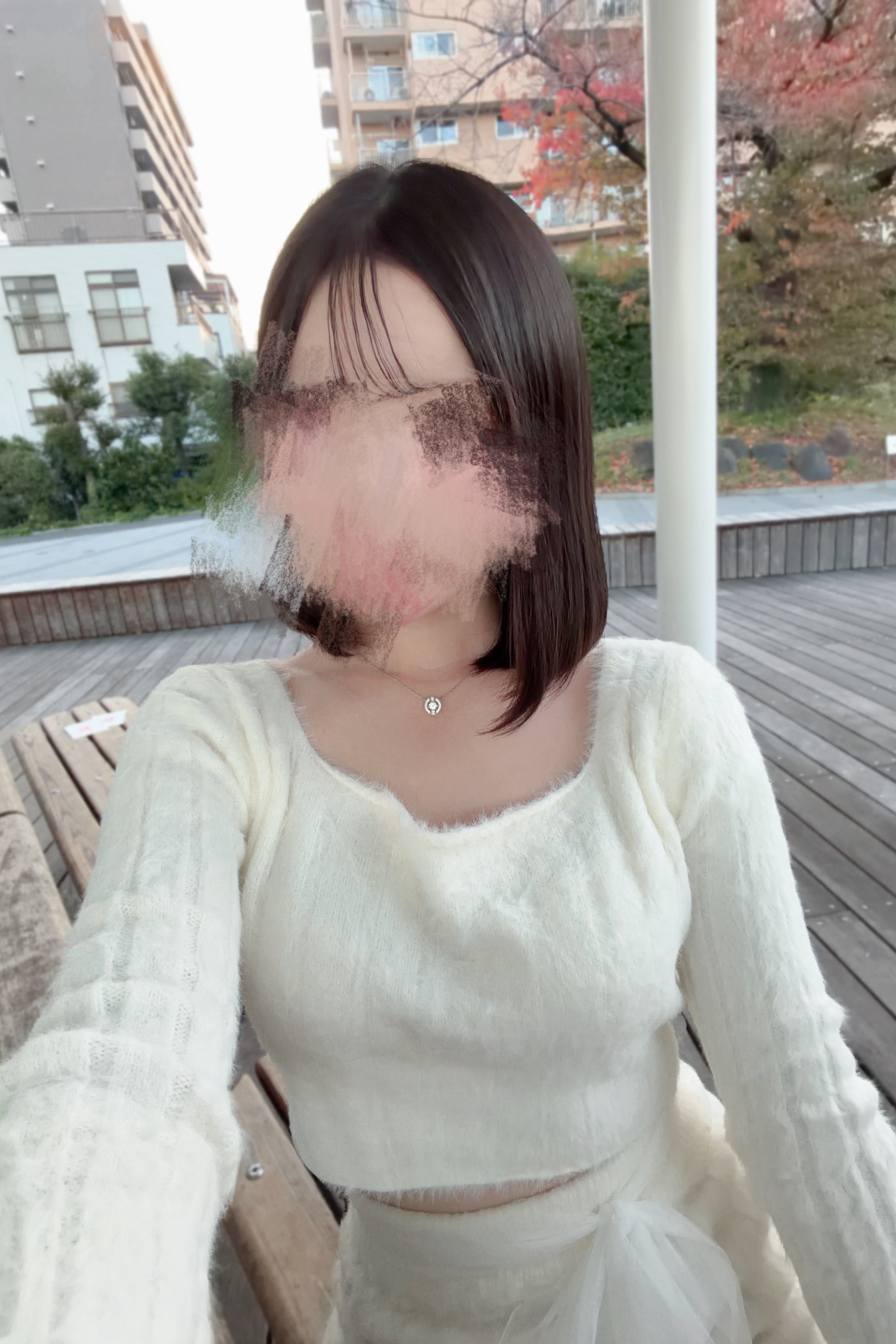 バックリボンニットセットアップ KR12679