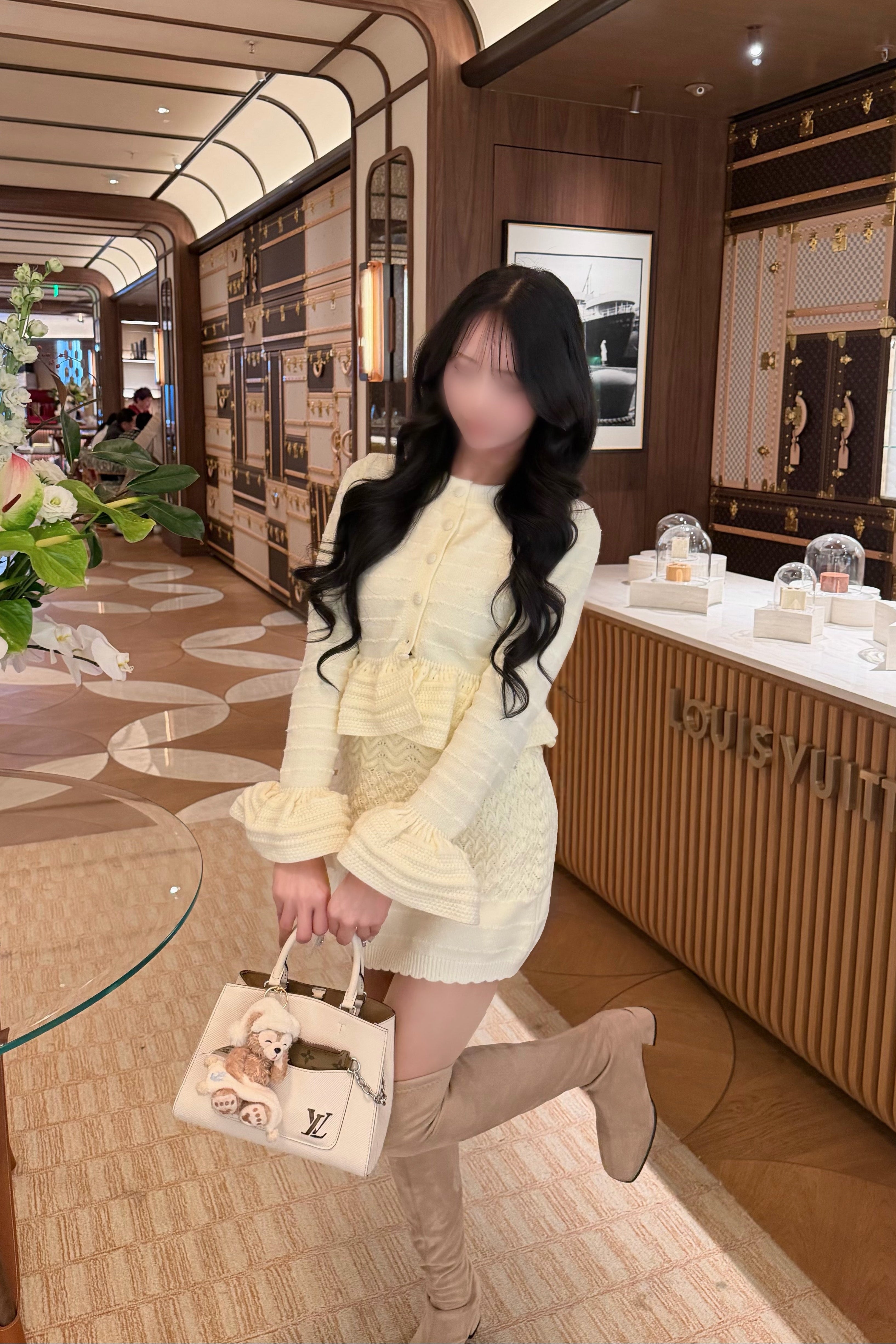 フリルニットセットアップ KR30454