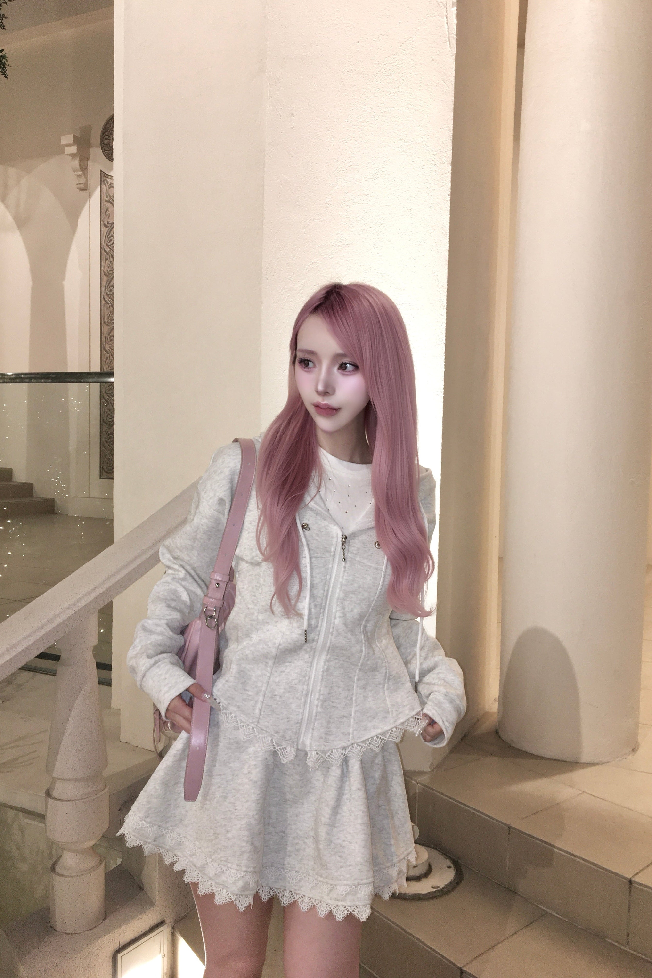 フリルスウェットセットアップ KR13428