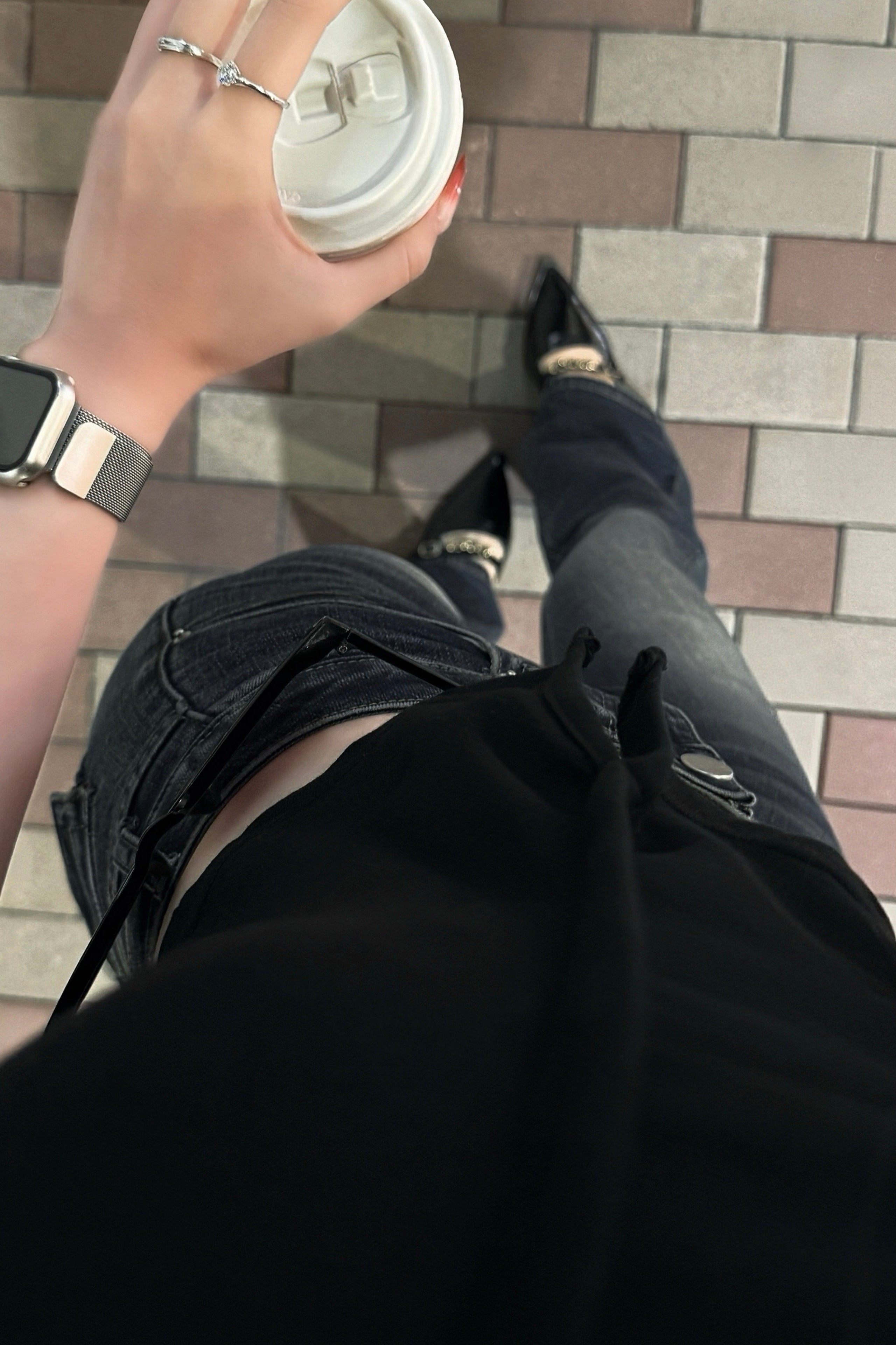 美脚スキニーデニムパンツ KR14743