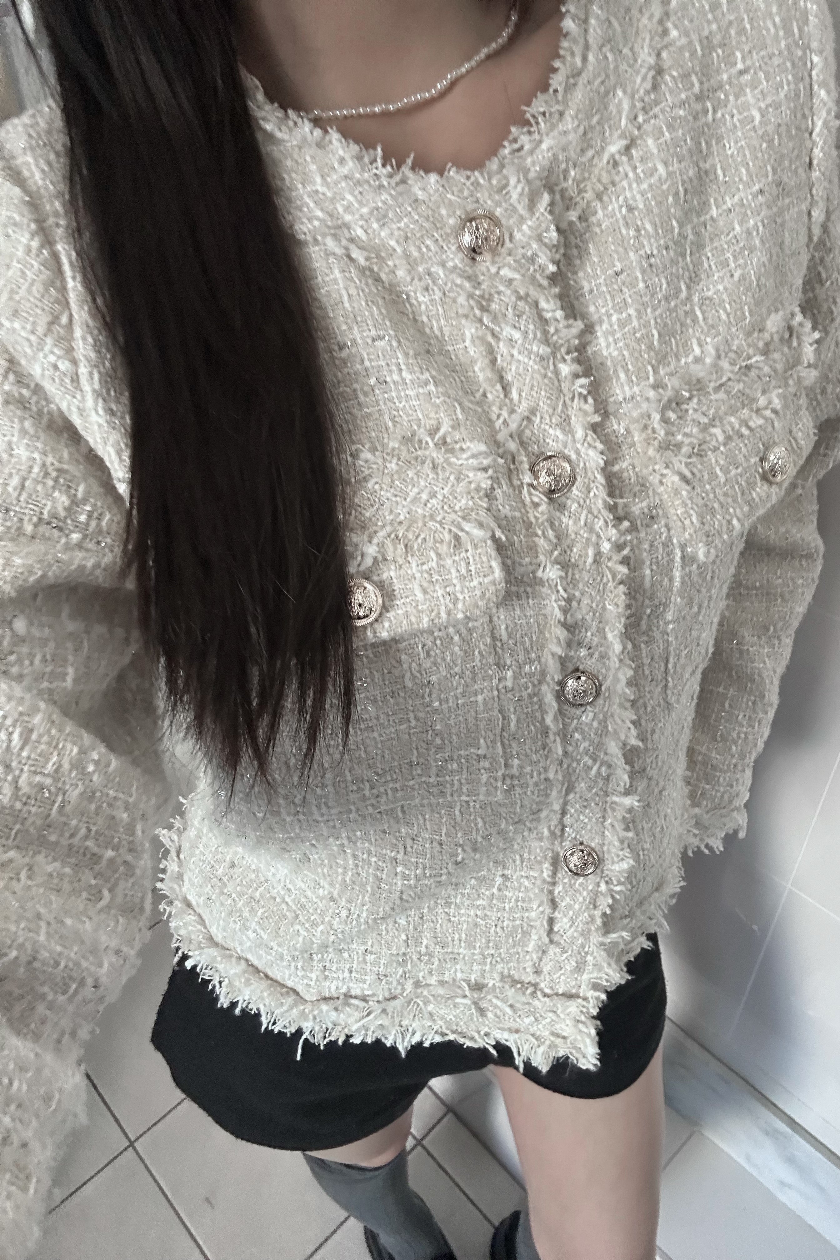 ラグジュアリーフリンジジャケット KR30270