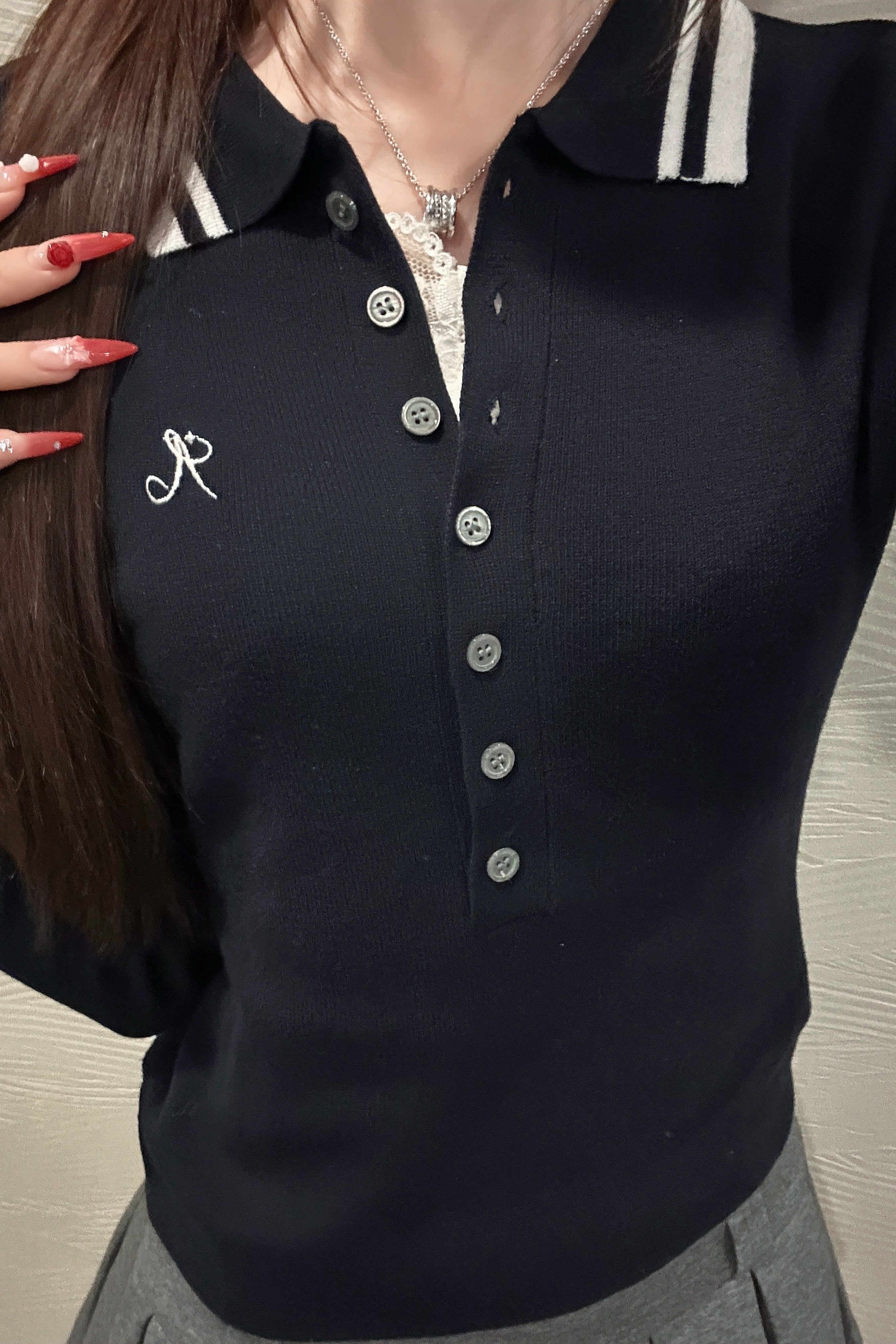 カレッジポロトップス KR14745