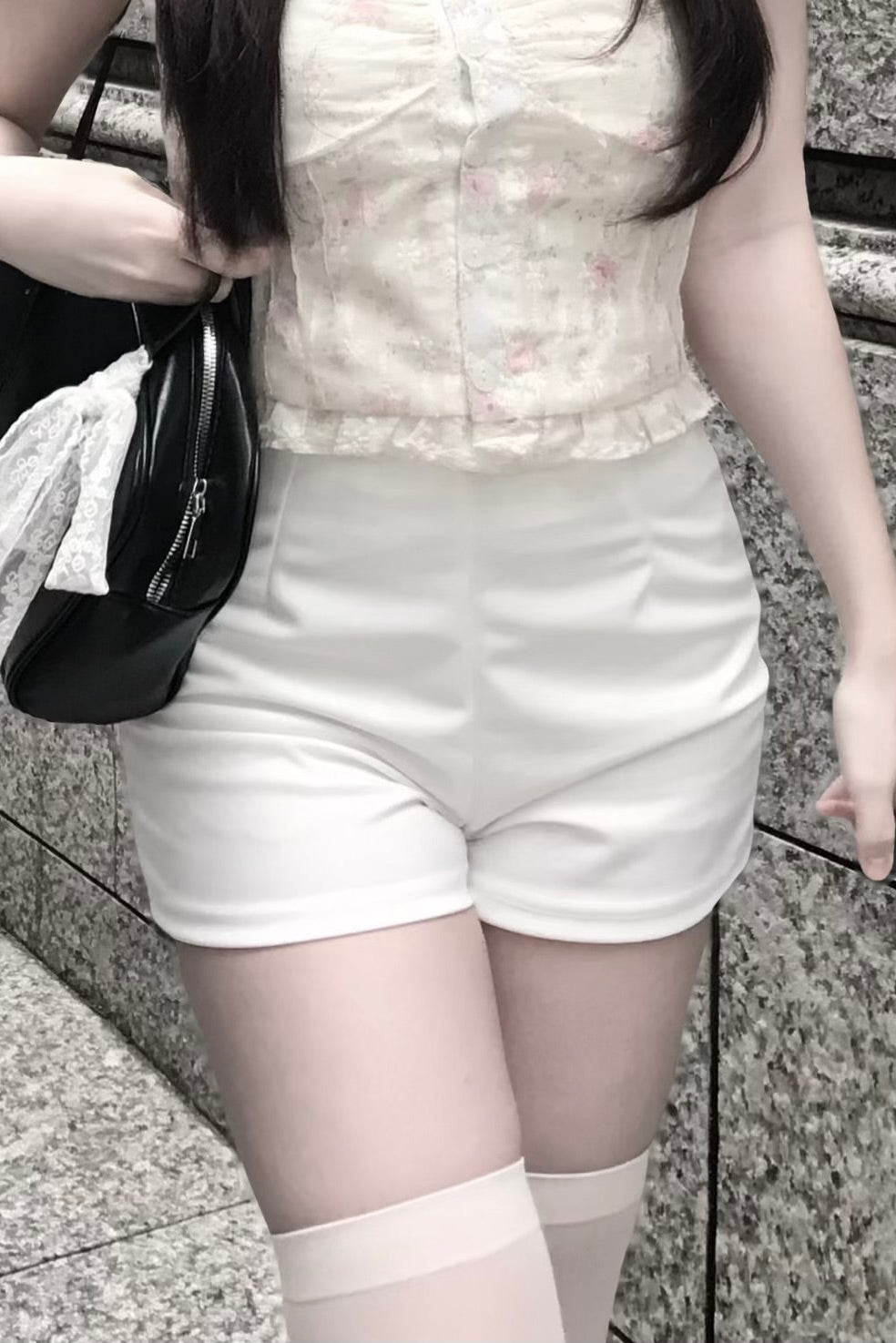 スリムシンプルショートパンツ KR14457