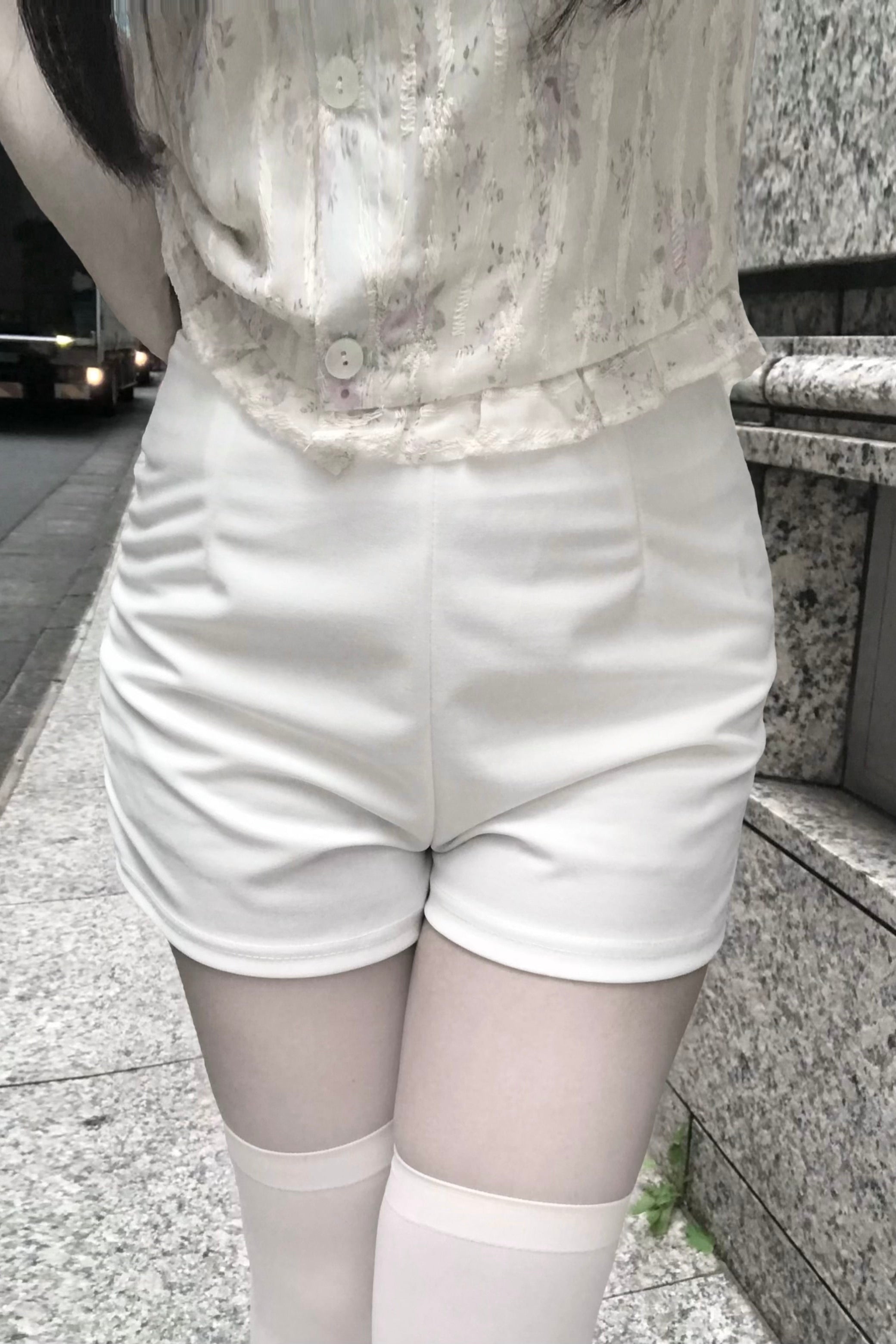 スリムシンプルショートパンツ KR14457