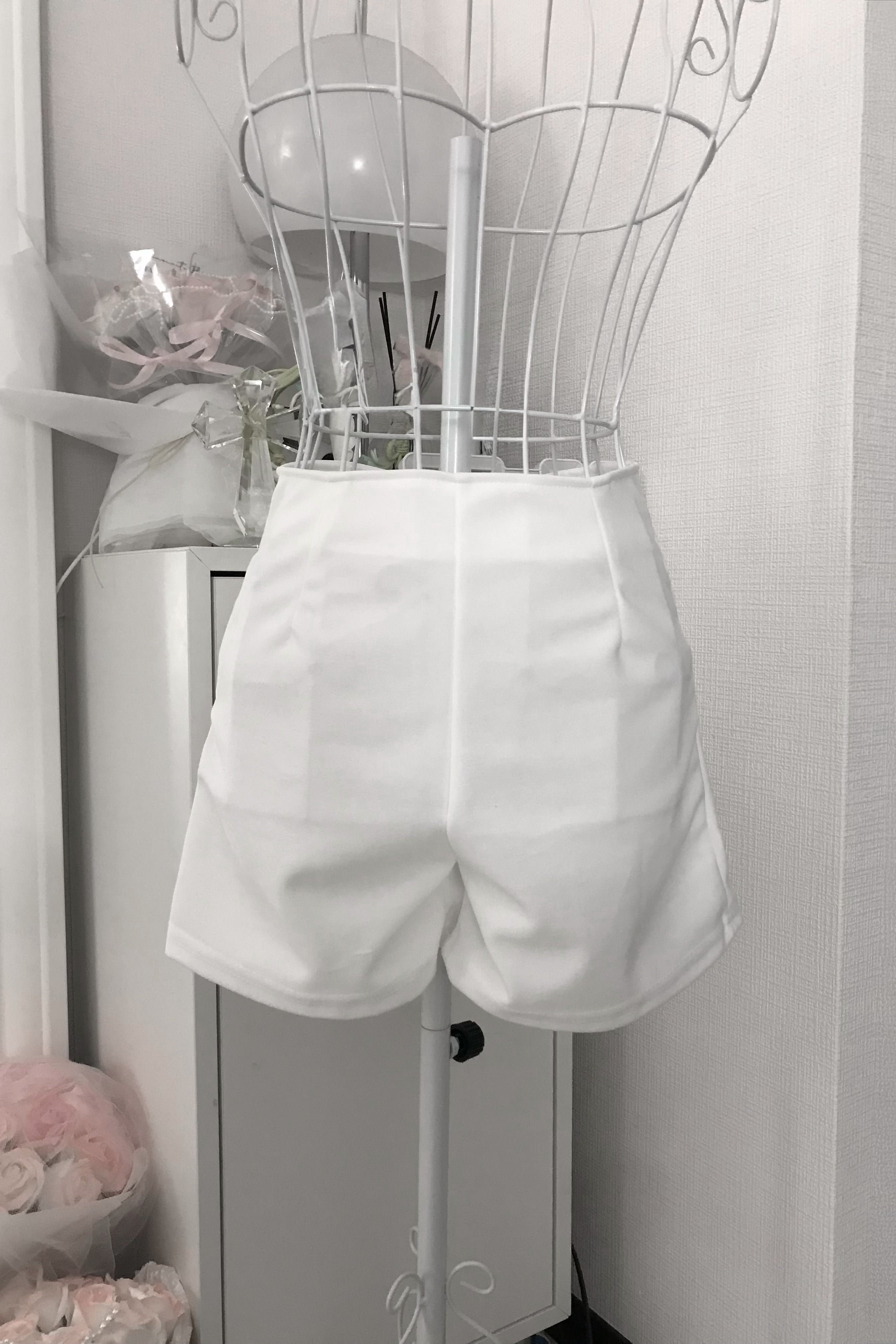 スリムシンプルショートパンツ KR14457